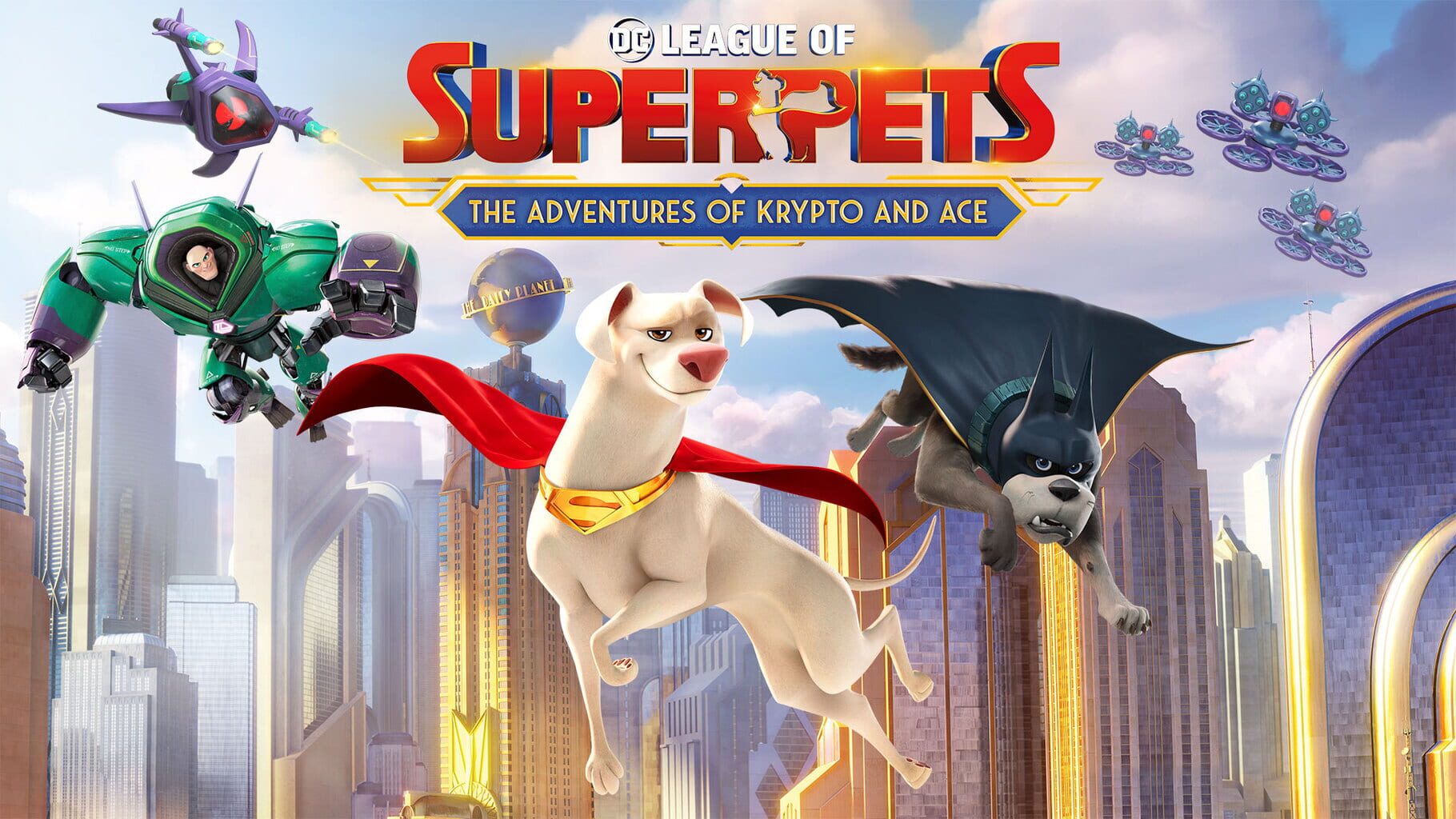 DC League of Super-Pets: The Adventures of Krypto and Ace artwork