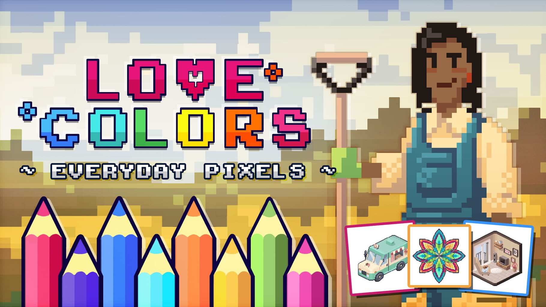 Love Colors: Everyday Pixels artwork