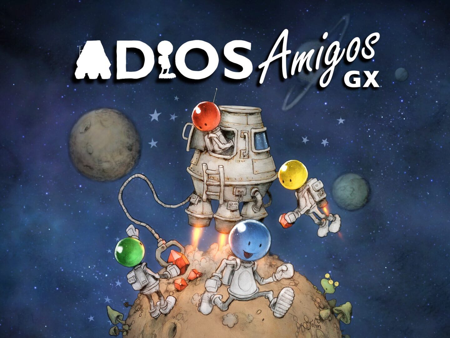 Arte - Adios Amigos: Galactic Explorers