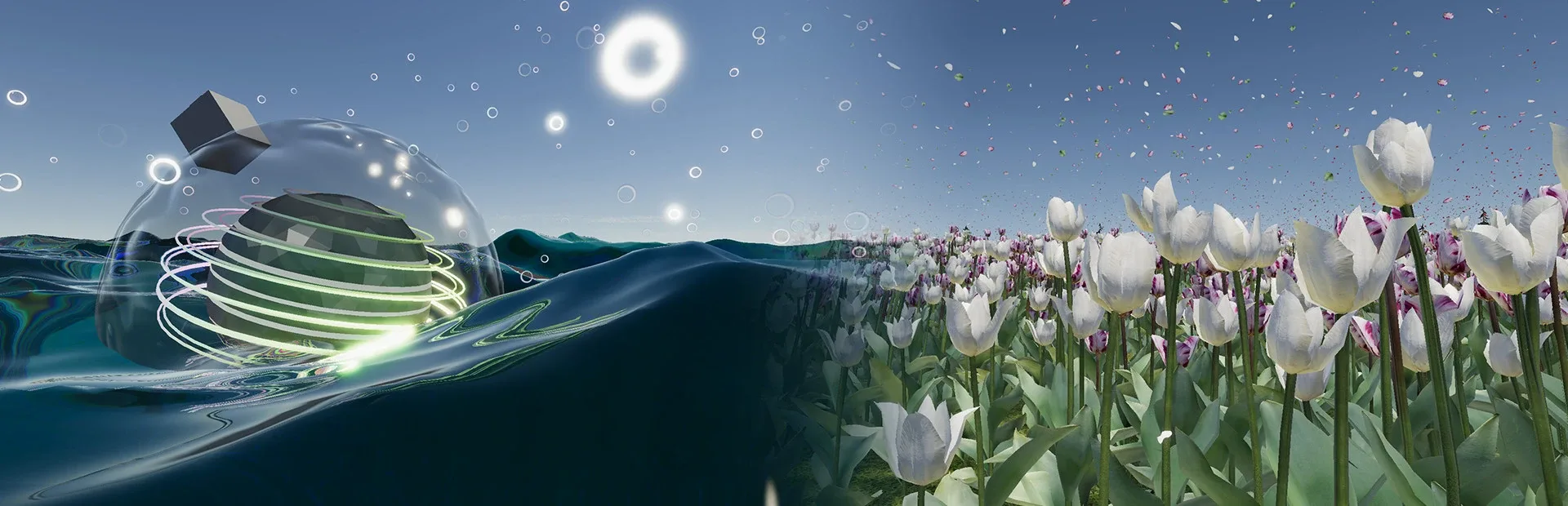 The Ball Flow: Nature and Light