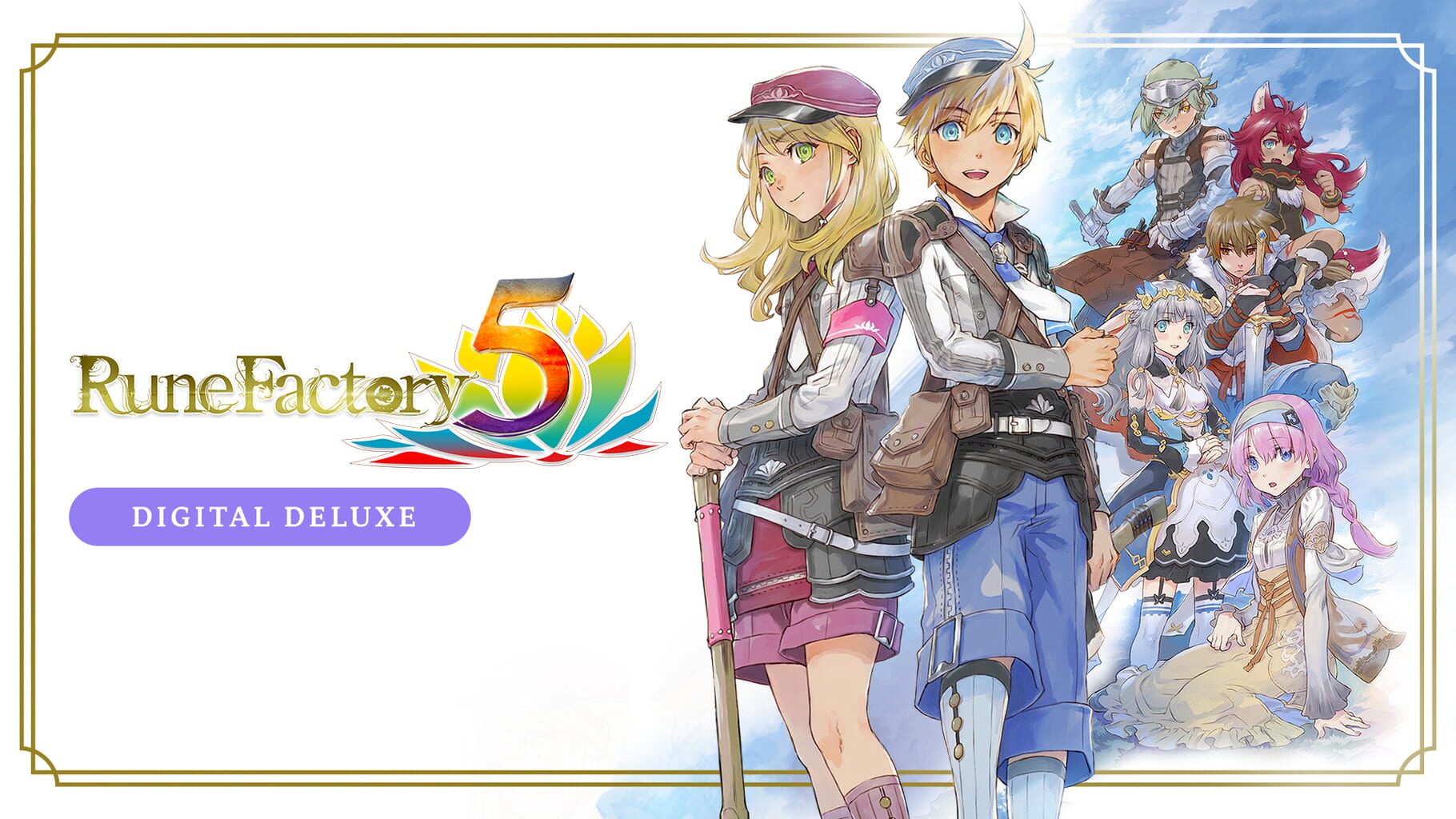 Rune Factory 5: Digital Deluxe Edition artwork