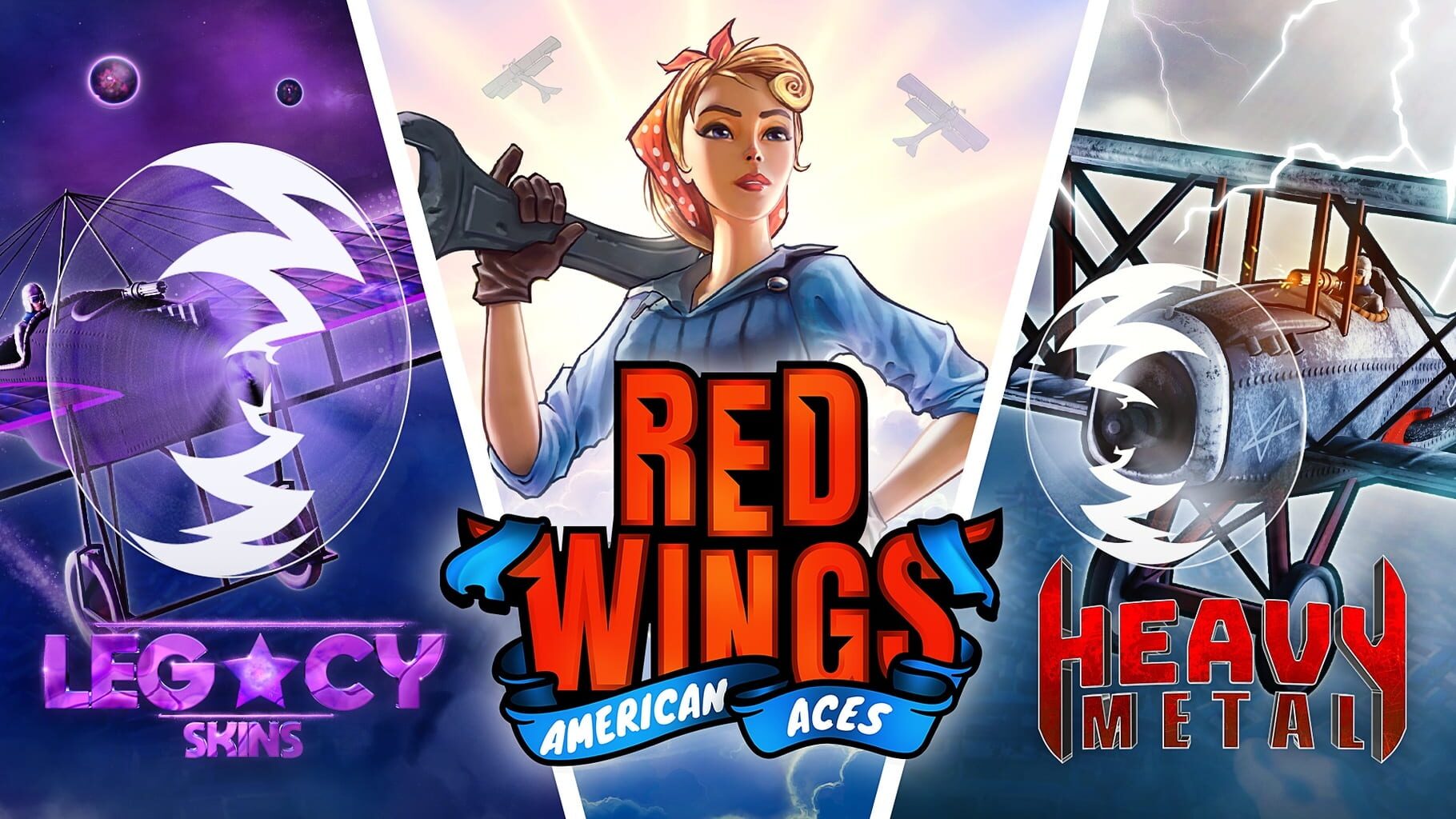 Red Wings: American Aces Bundle artwork