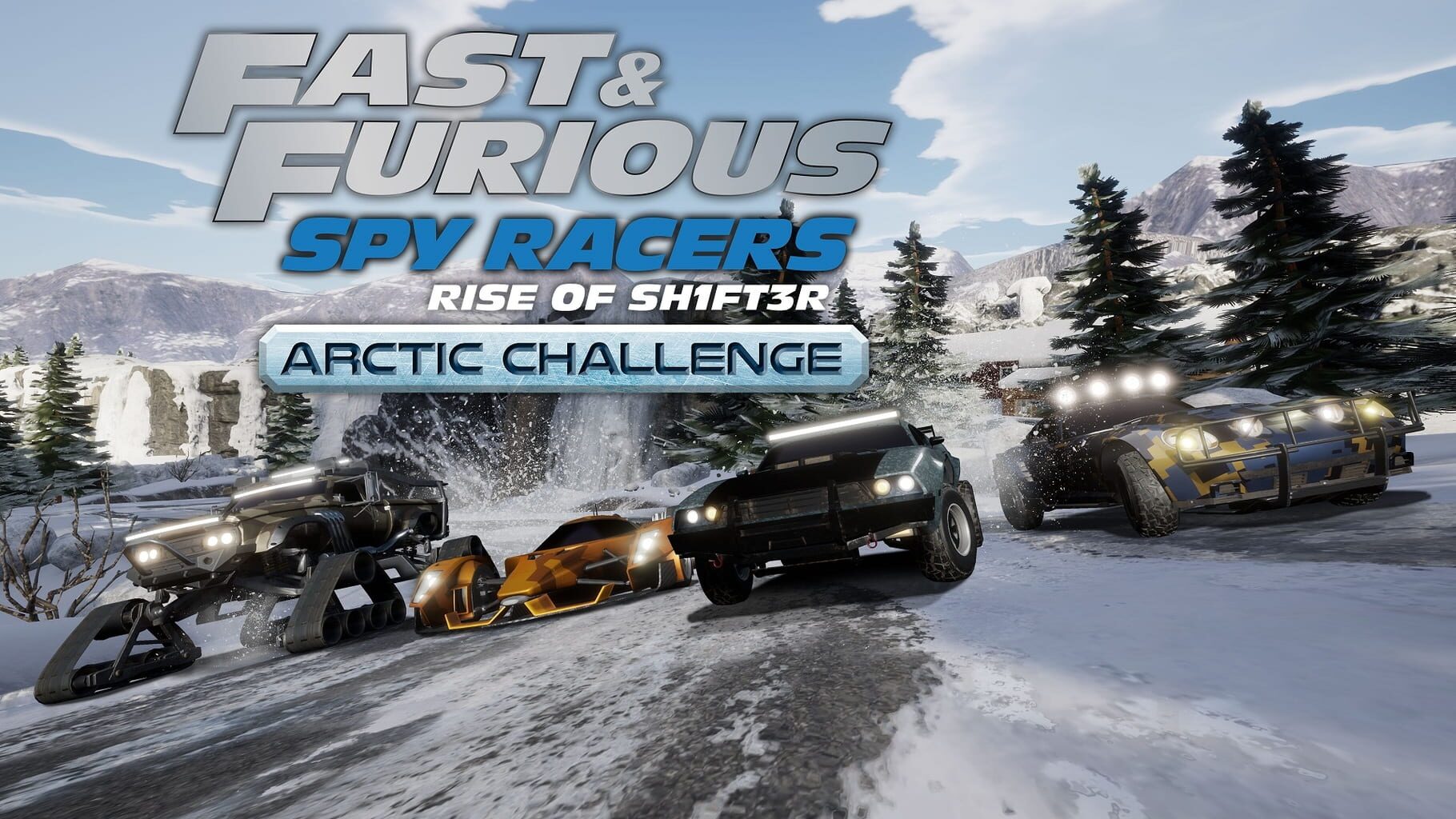 Fast & Furious: Spy Racers Rise of Sh1ft3r - Arctic Challenge artwork