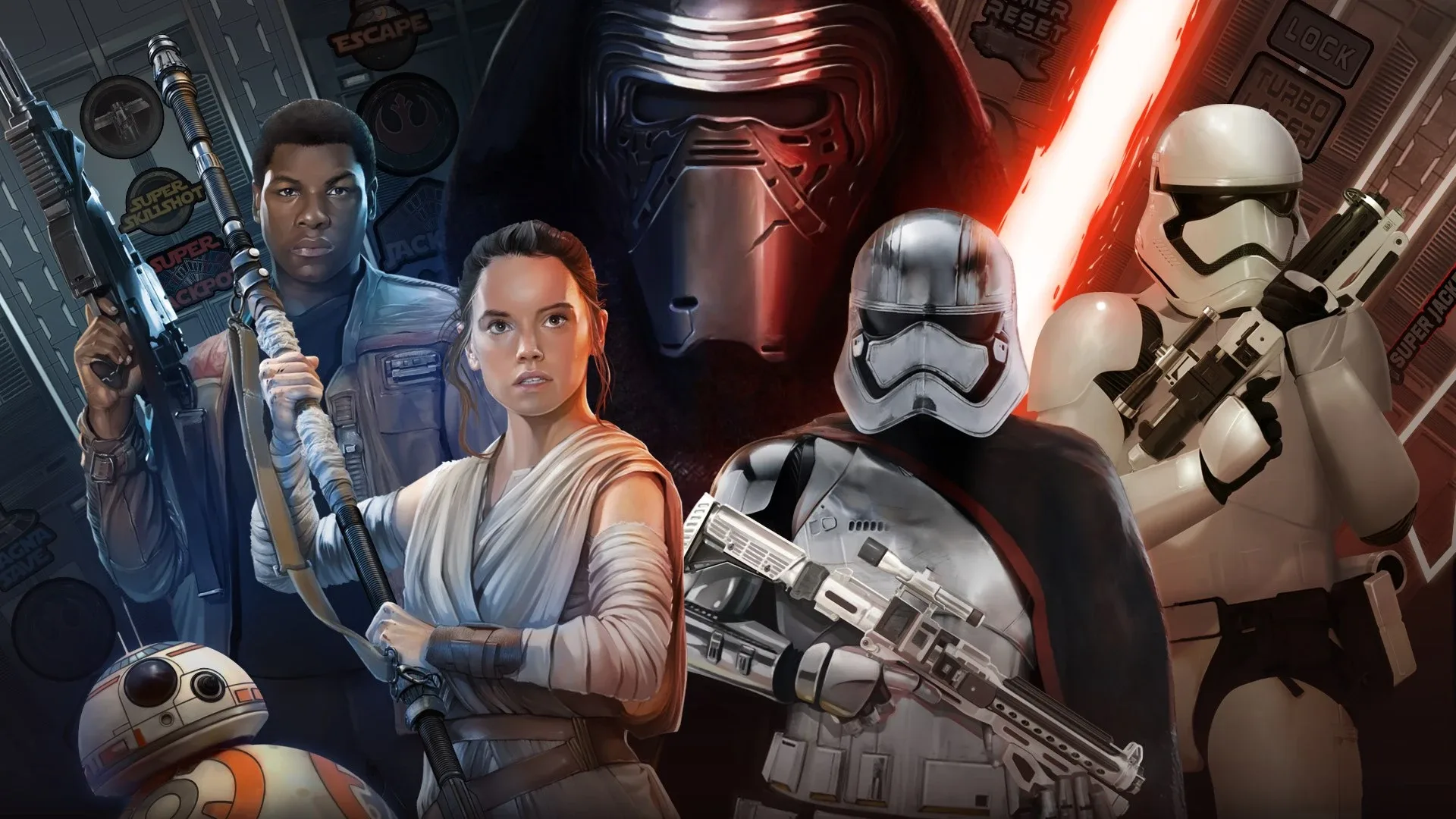 Arte - Pinball FX3: Star Wars Pinball - The Force Awakens