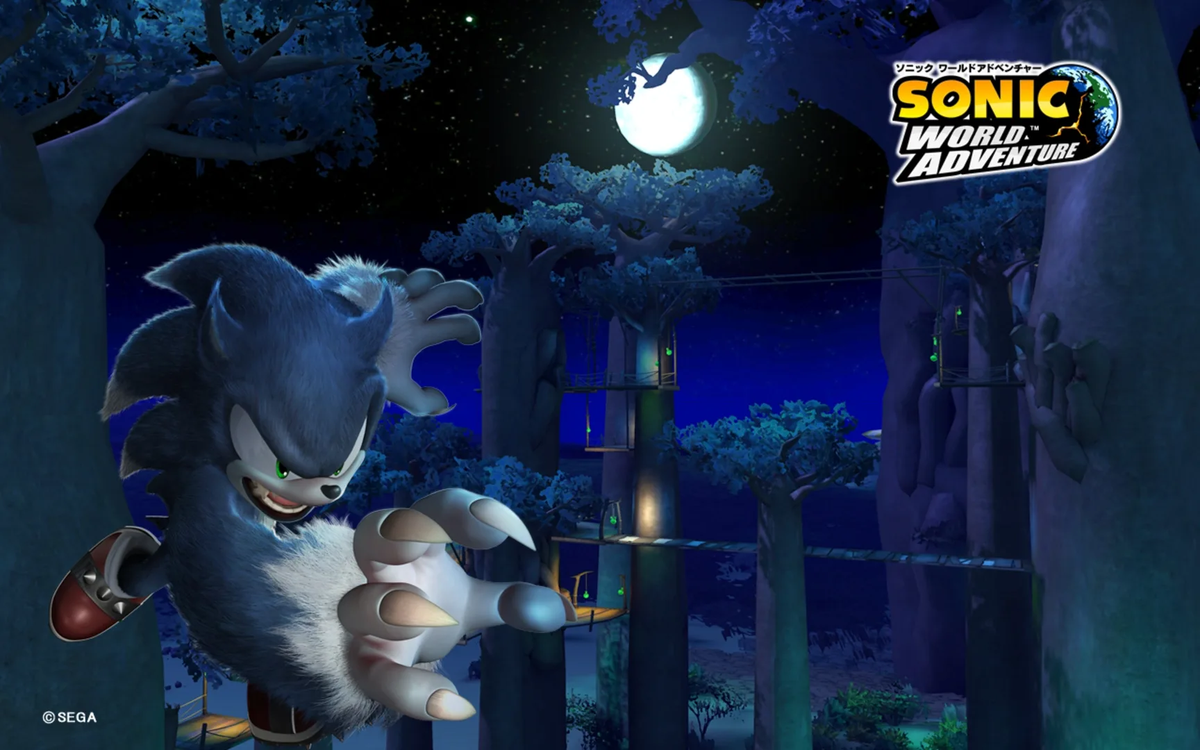 Arte - Sonic Unleashed