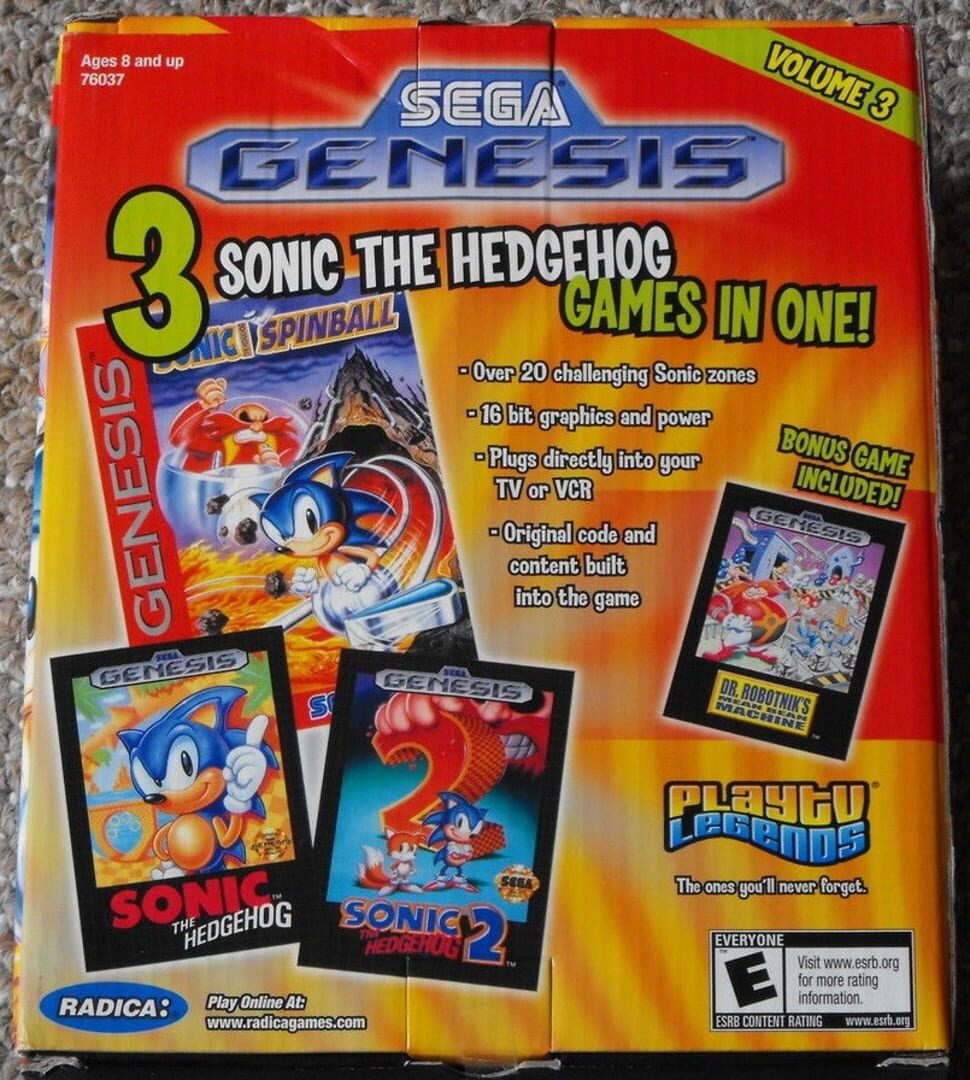 Arcade Legends: Sega Genesis Volume 3 - Super Sonic Gold