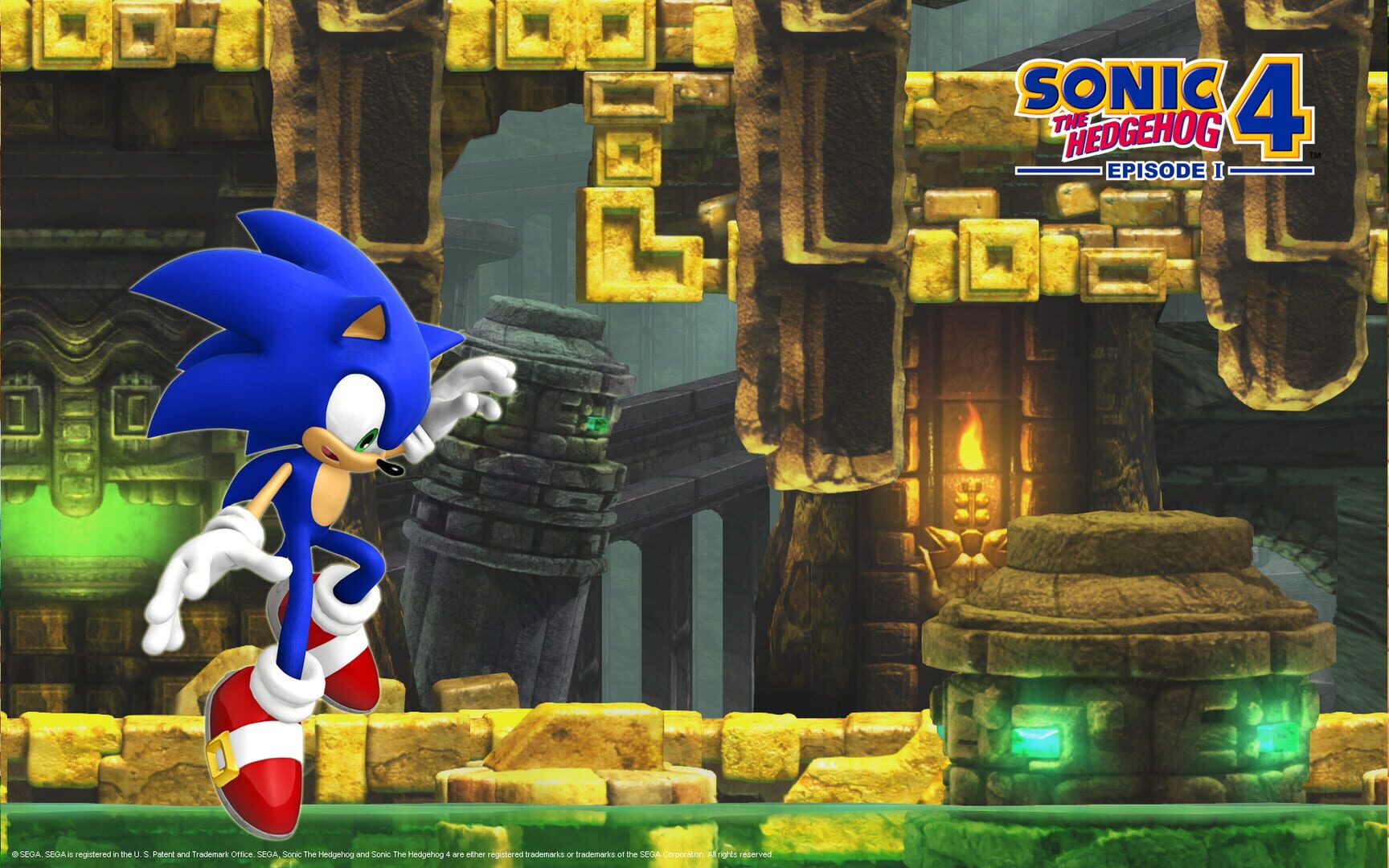 Arte - Sonic the Hedgehog 4: Episode I