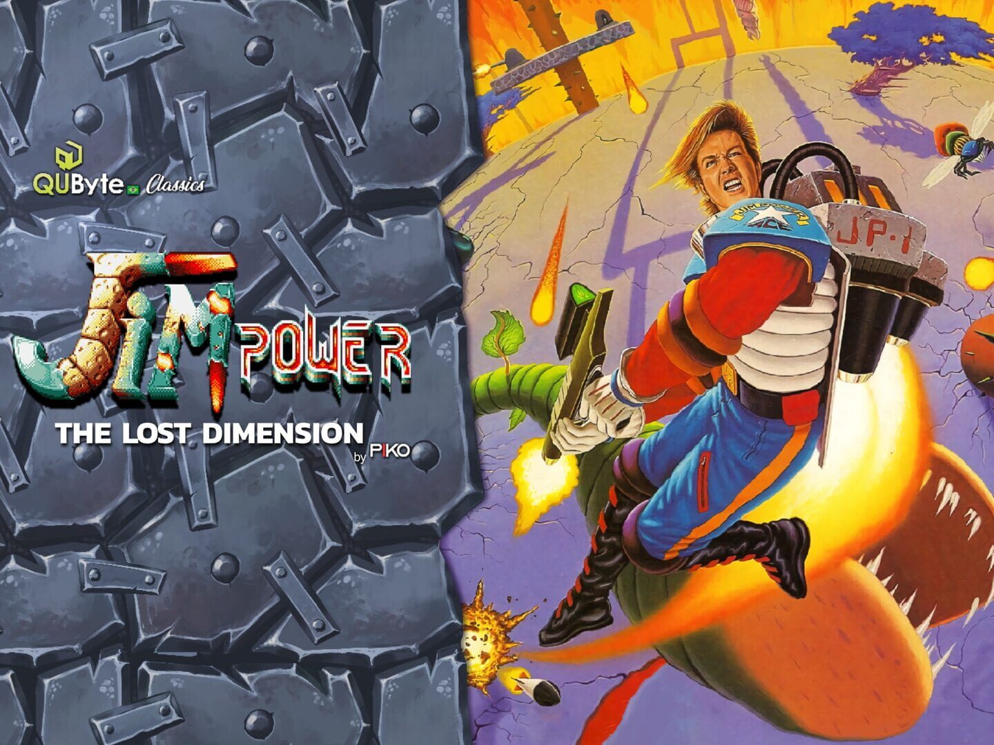 QUByte Classics: Jim Power - The Lost Dimension by Piko artwork