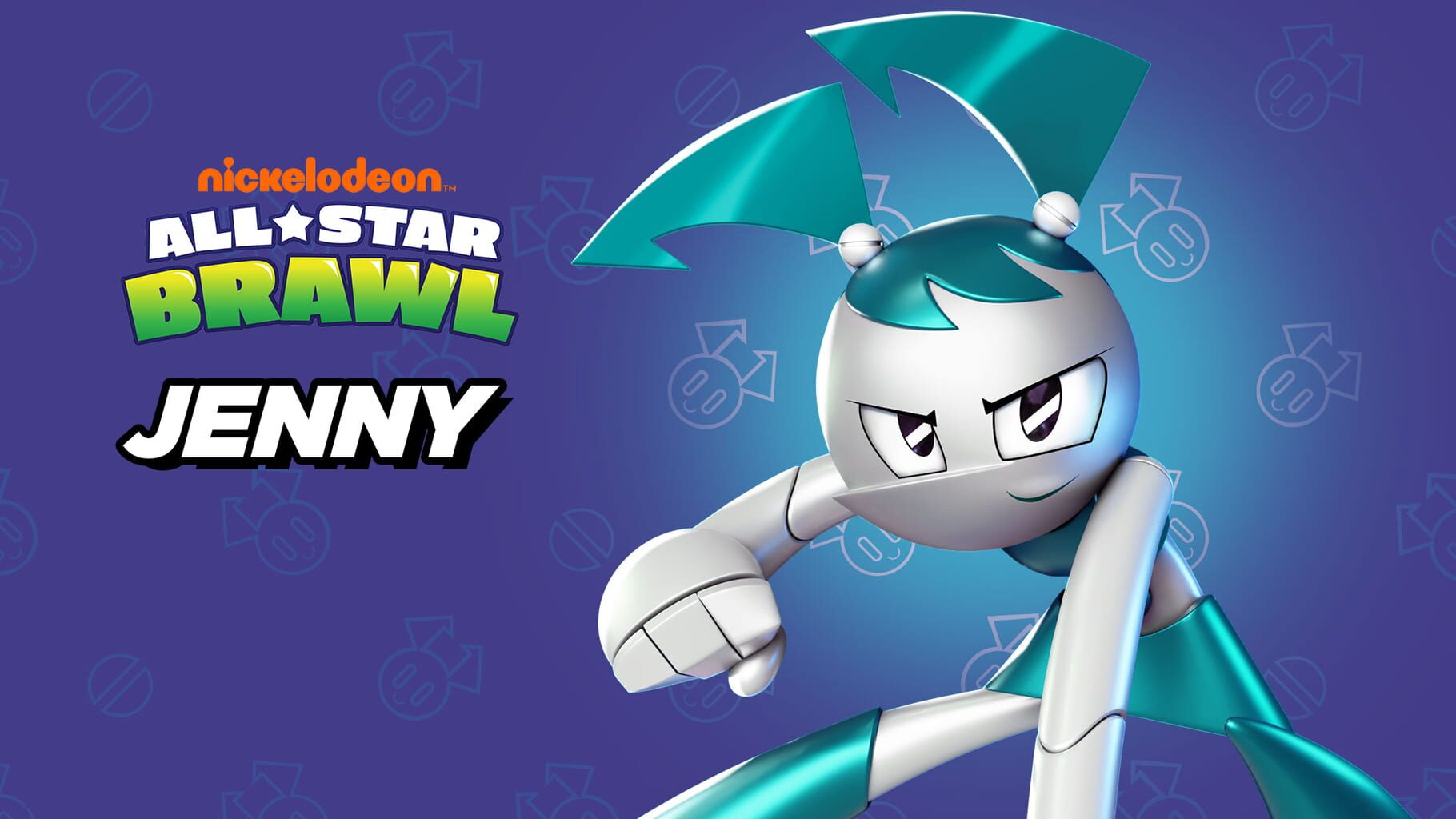 Nickelodeon All-Star Brawl: Jenny artwork