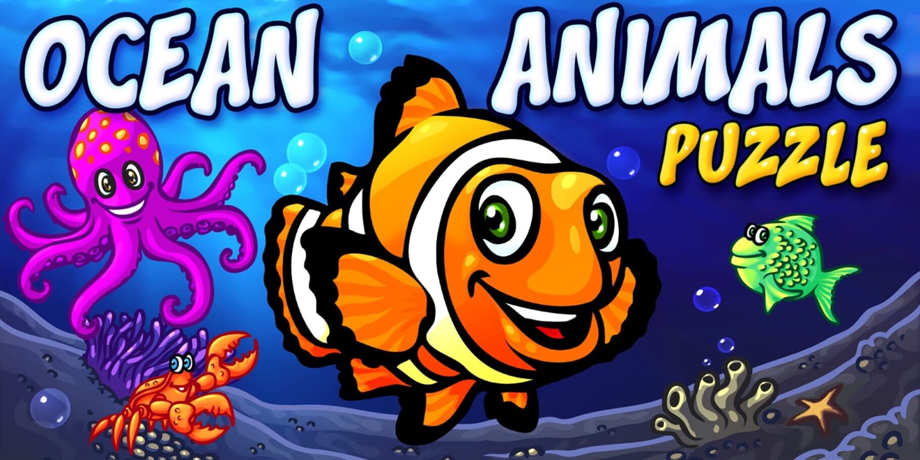 Ocean Animals Puzzle for Kids & Toddlers artwork