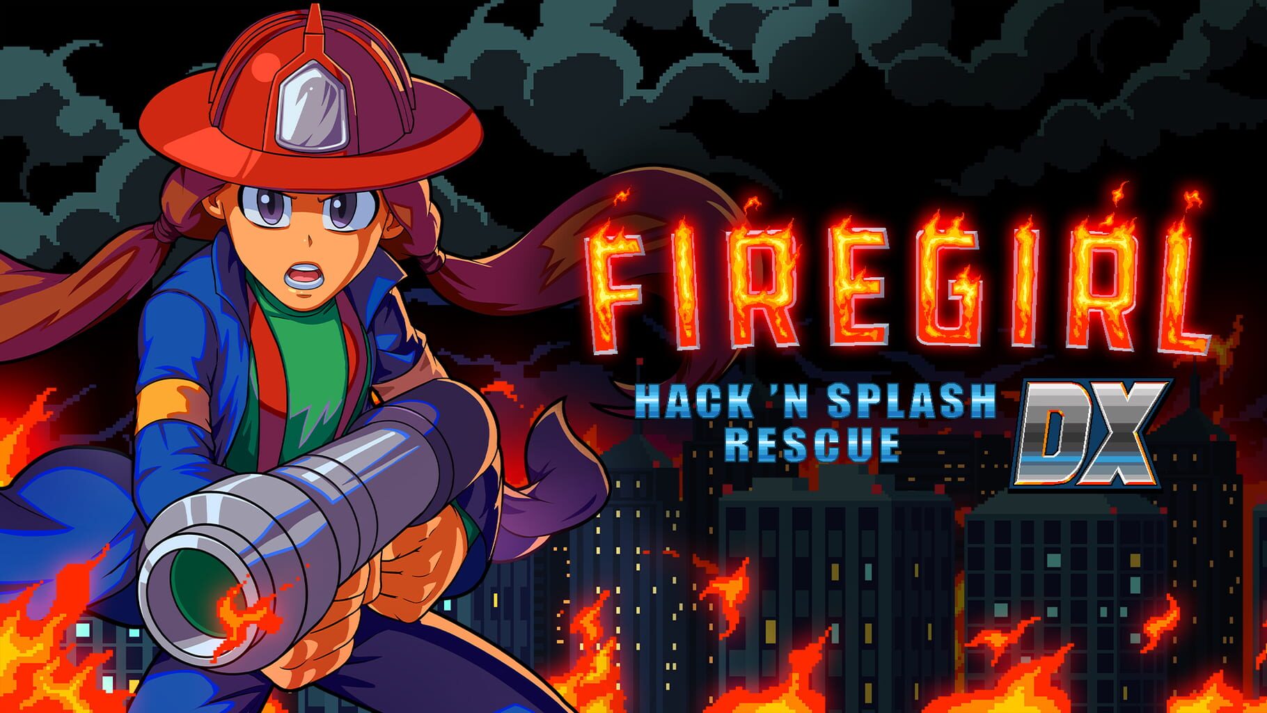 Firegirl: Hack 'n Splash Rescue DX artwork