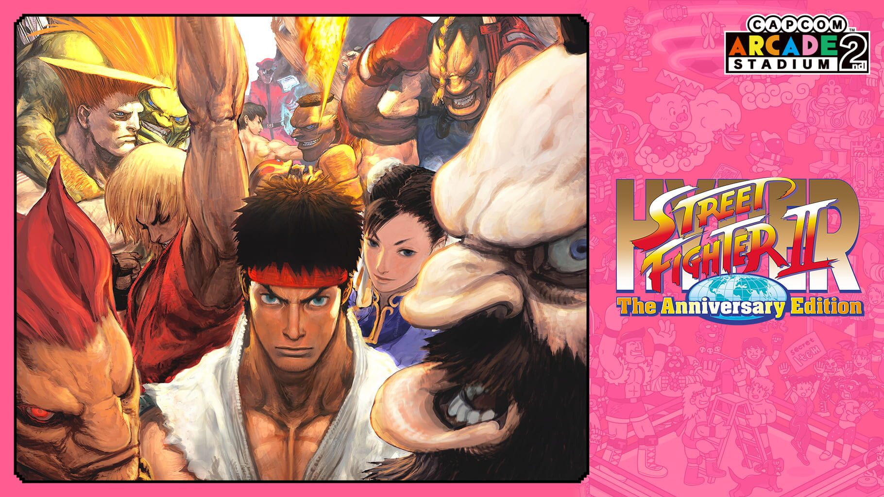 Capcom Arcade 2nd Stadium: Hyper Street Fighter II - The Anniversary Edition artwork
