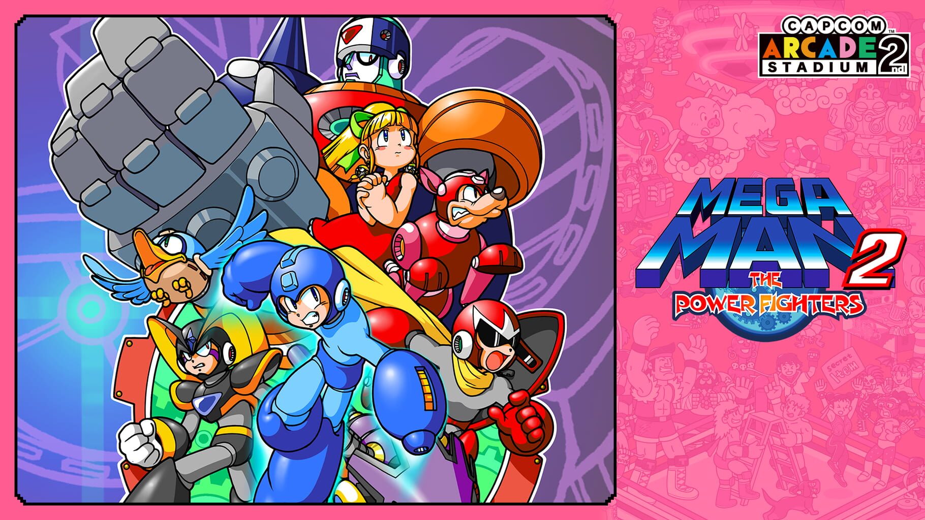 Capcom Arcade 2nd Stadium: Mega Man 2 - The Power Fighters artwork