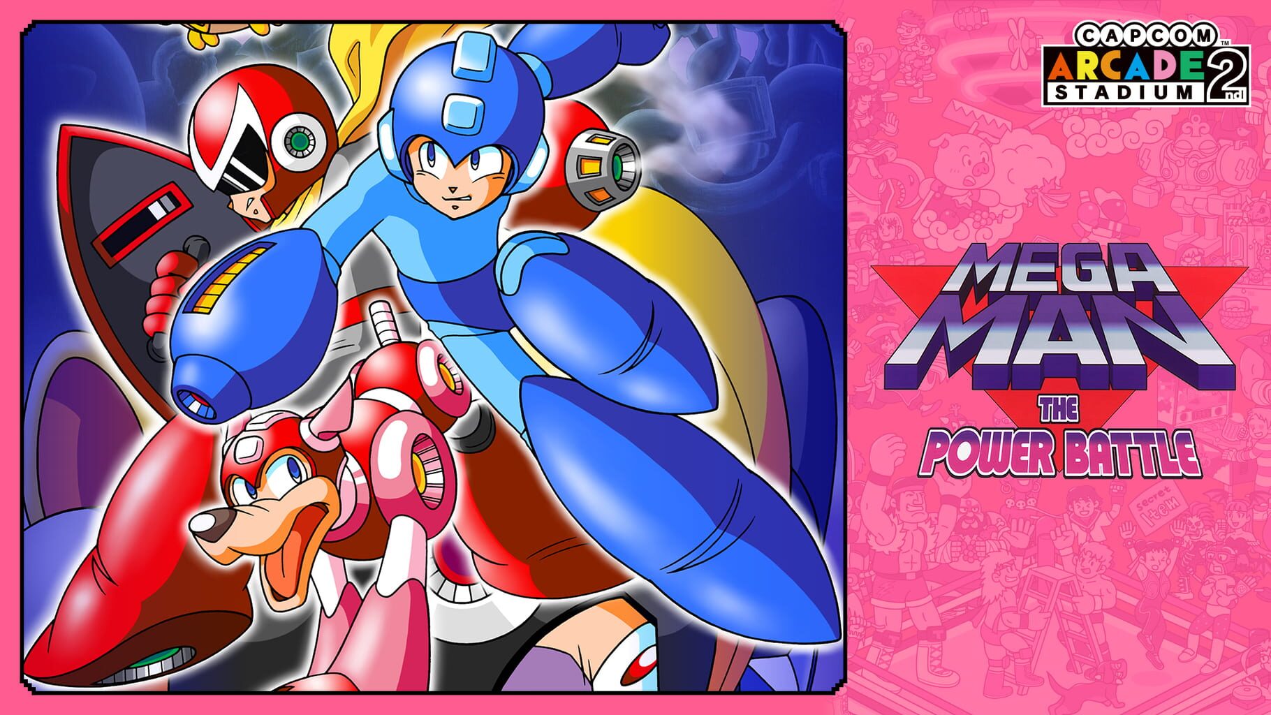 Capcom Arcade 2nd Stadium: Mega Man - The Power Battle artwork