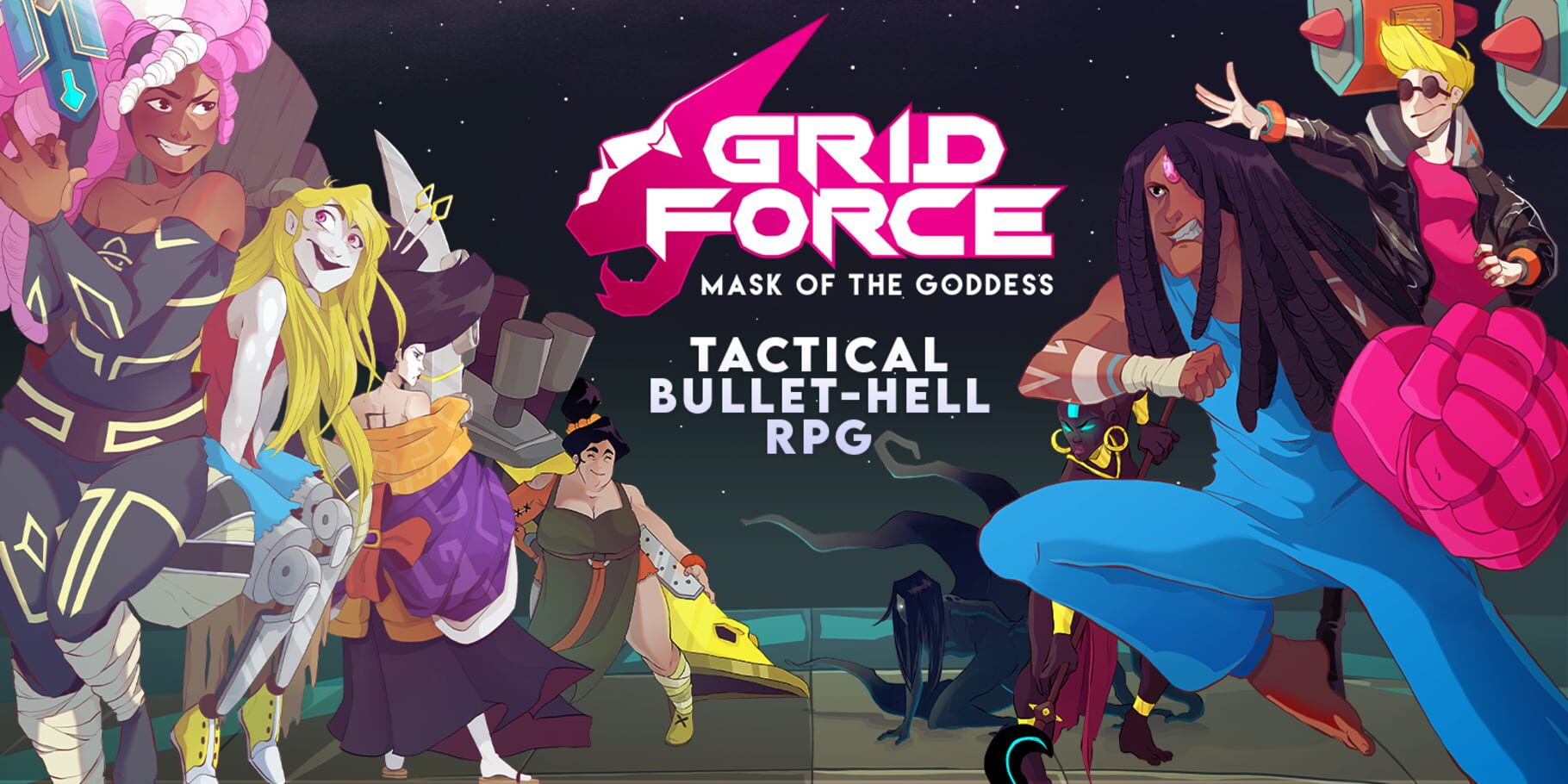 Grid Force: Mask of the Goddess artwork