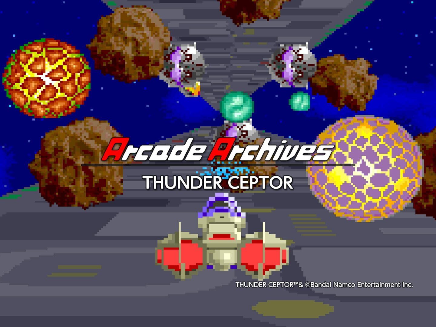 Arcade Archives: Thunder Ceptor artwork