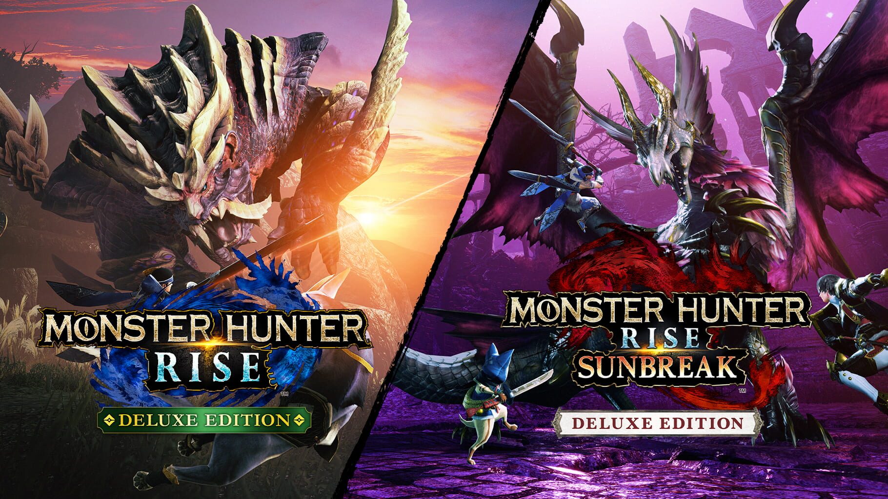 Monster Hunter Rise + Sunbreak: Deluxe Edition artwork