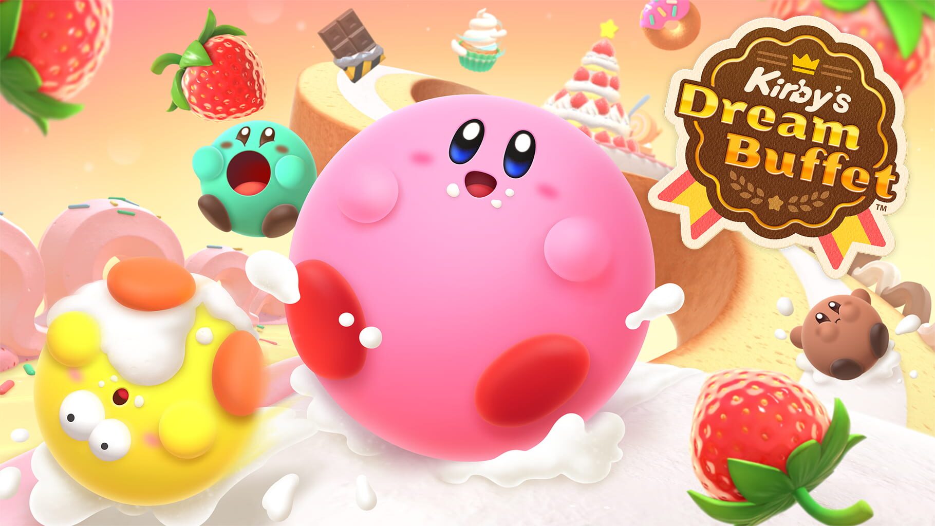 Kirby's Dream Buffet artwork