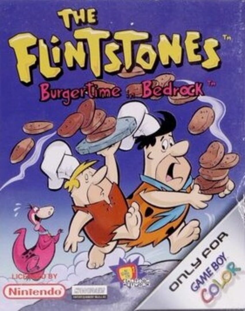 Arte - The Flintstones: Burgertime in Bedrock