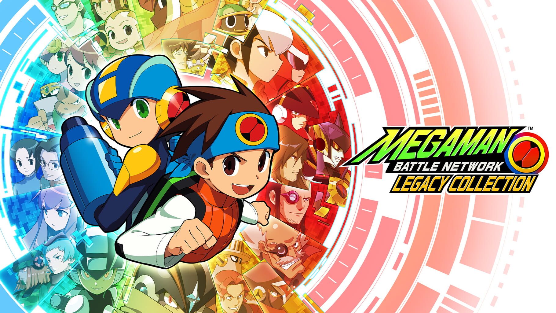 Mega Man Battle Network Legacy Collection artwork