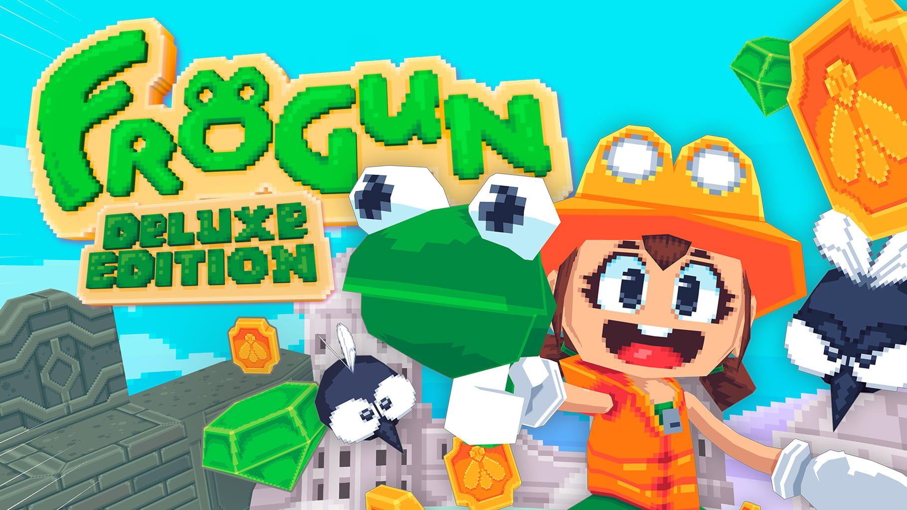 Frogun: Deluxe Edition artwork