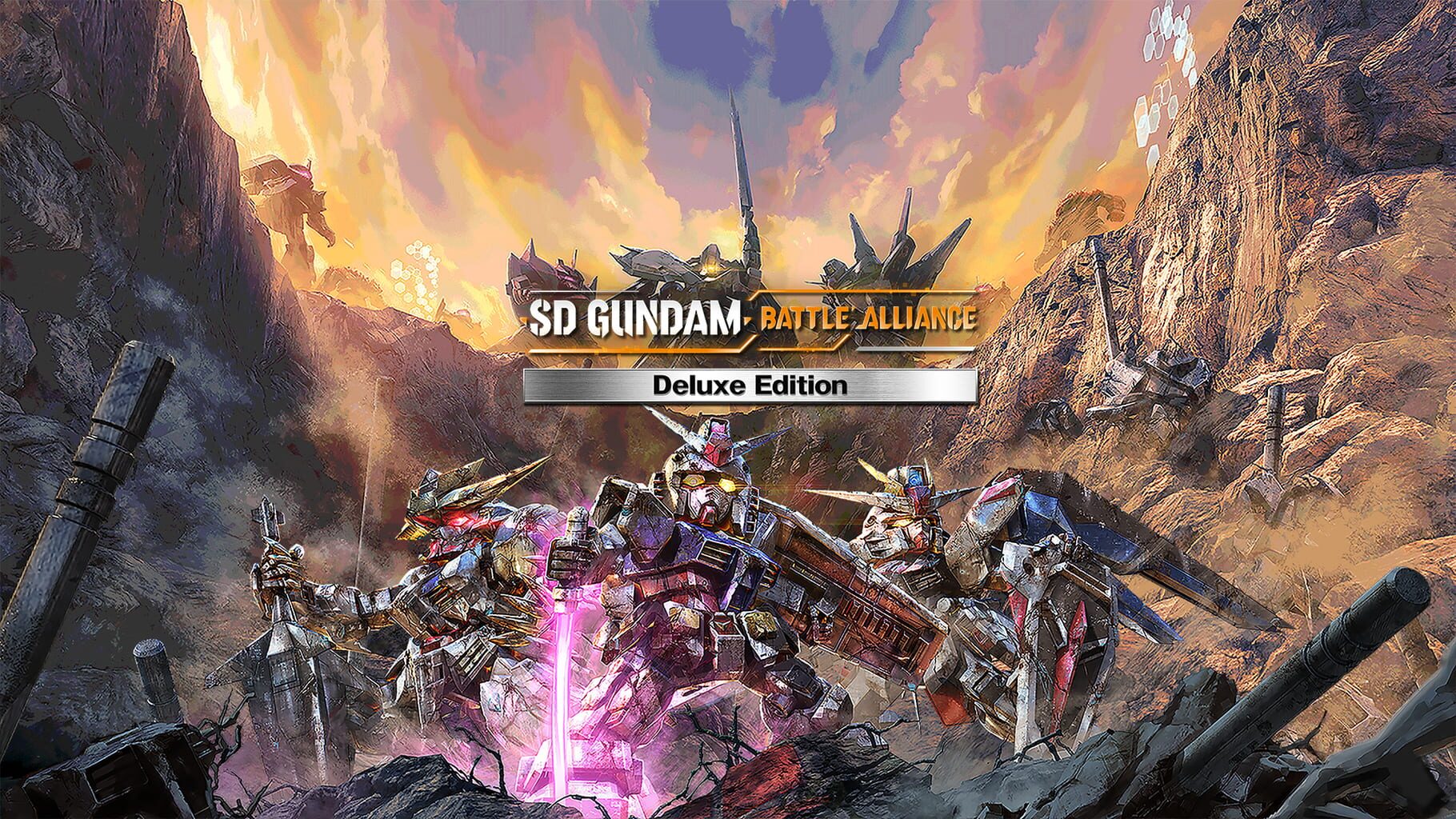 SD Gundam Battle Alliance: Deluxe Edition artwork