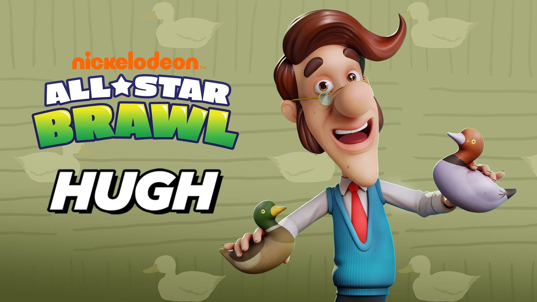 Nickelodeon All-Star Brawl: Hugh Neutron artwork