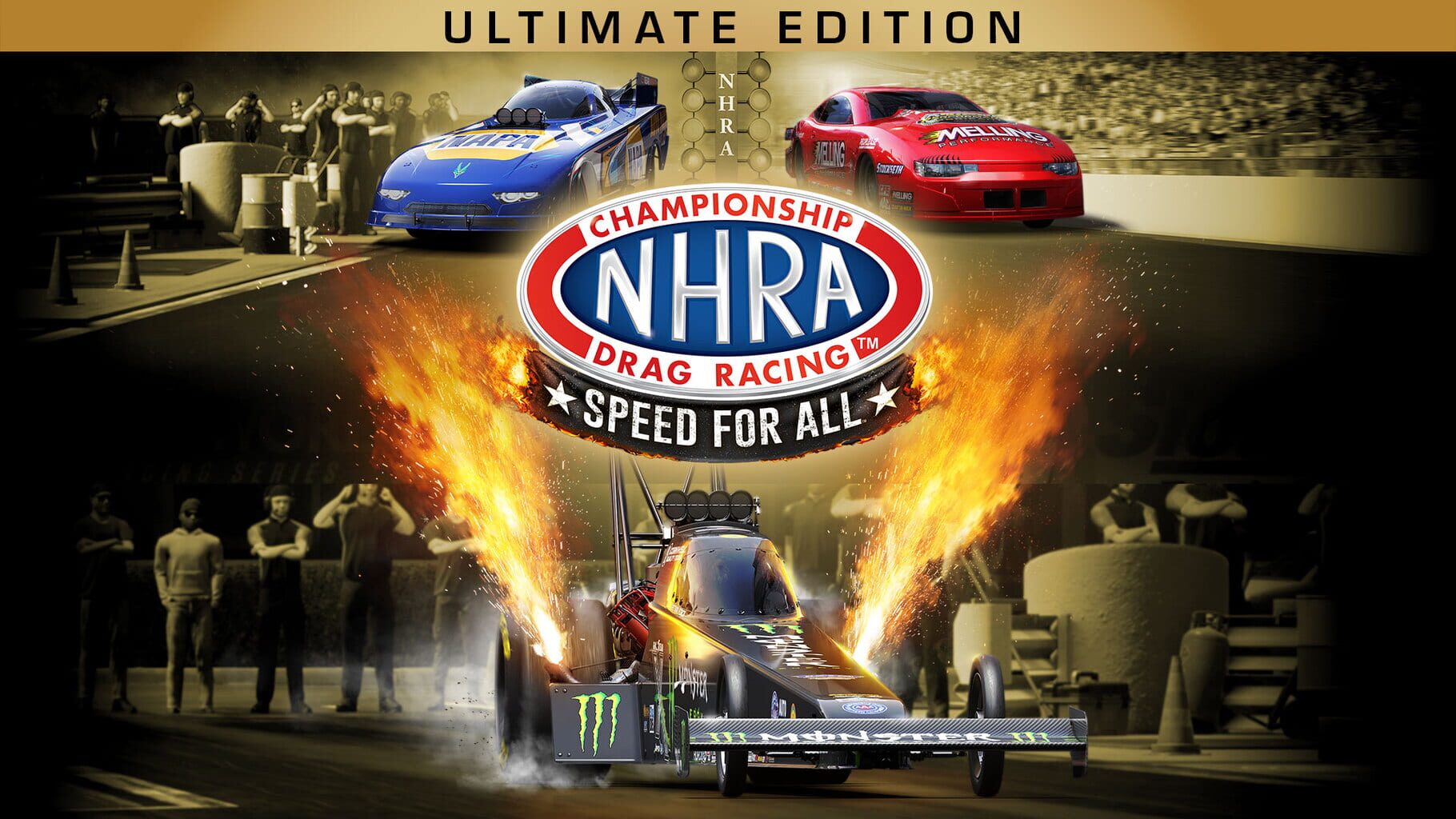 NHRA Championship Drag Racing: Speed for All - Ultimate Edition artwork