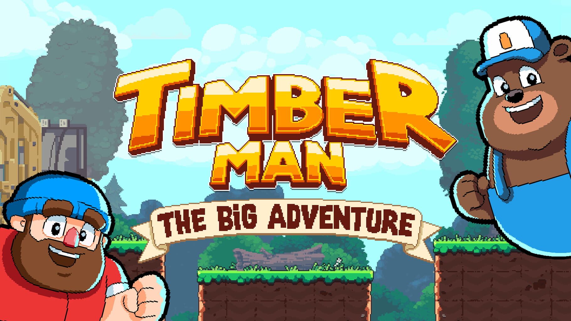 Timberman: The Big Adventure artwork