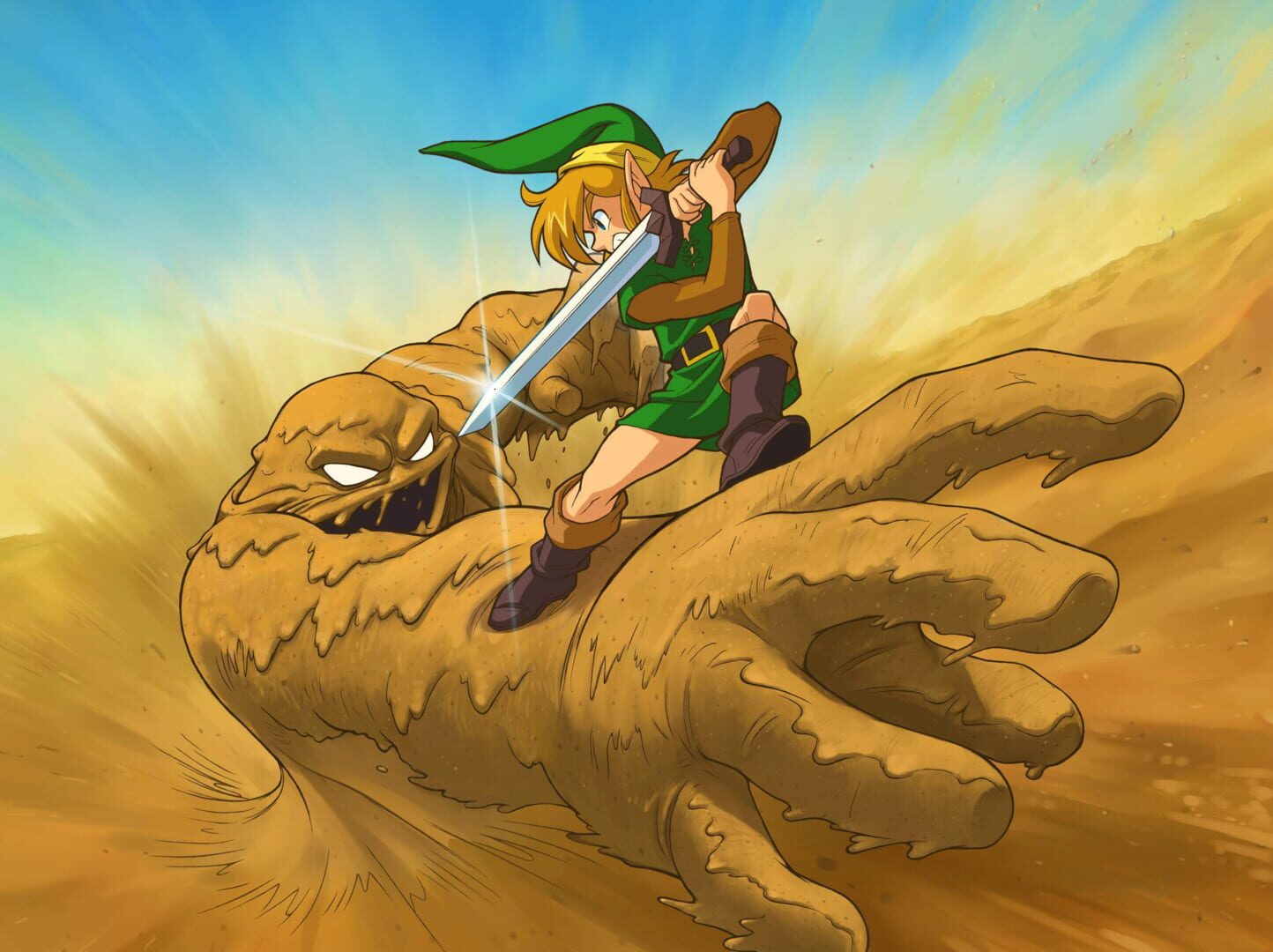 Arte - The Legend of Zelda: A Link to the Past & Four Swords