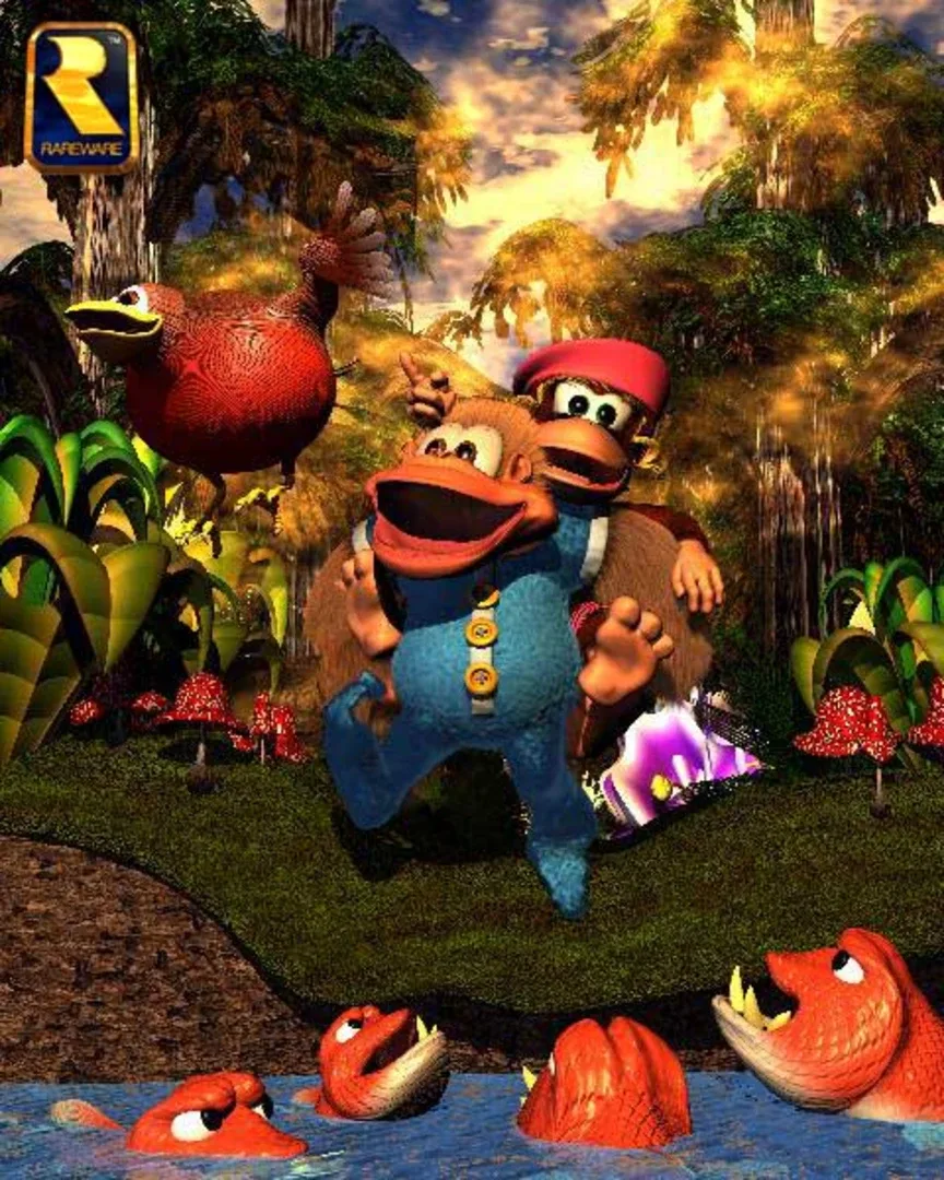 Arte - Donkey Kong Country 3: Dixie Kong's Double Trouble!