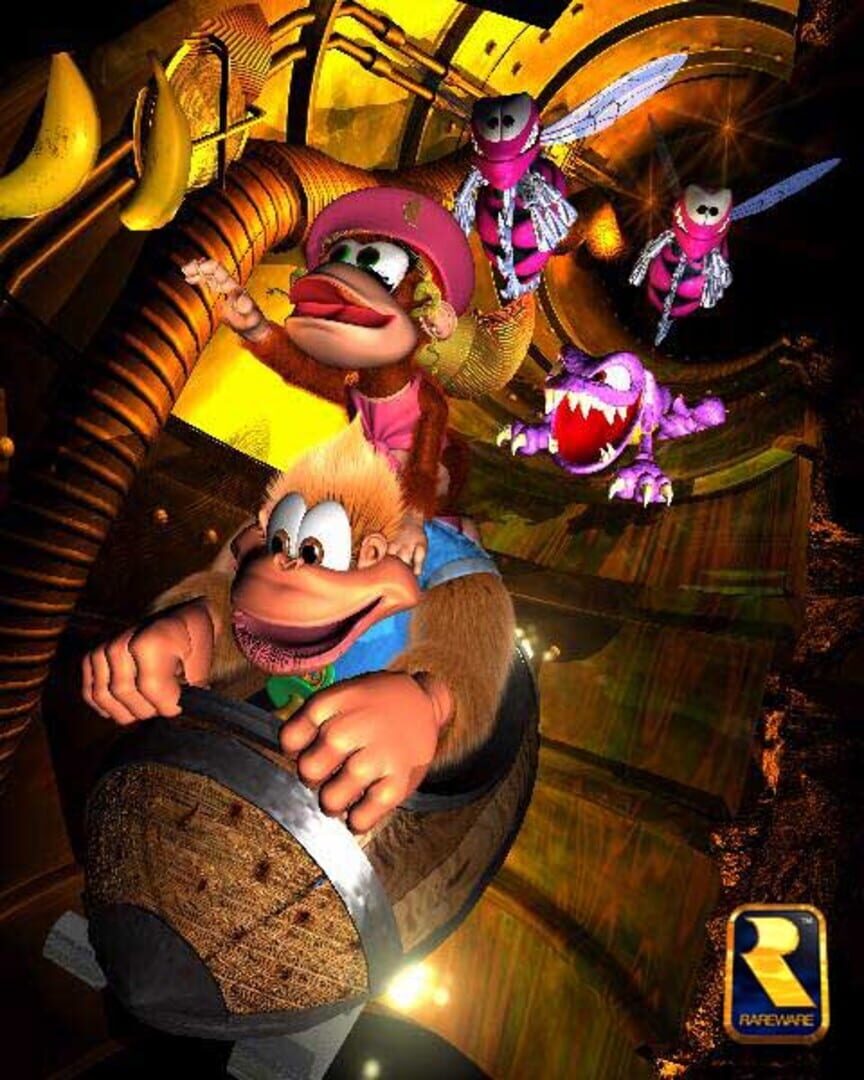 Arte - Donkey Kong Country 3: Dixie Kong's Double Trouble!