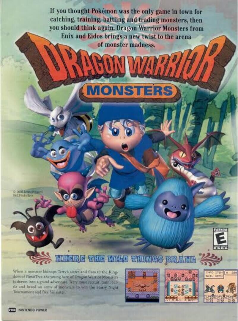 Arte - Dragon Warrior Monsters