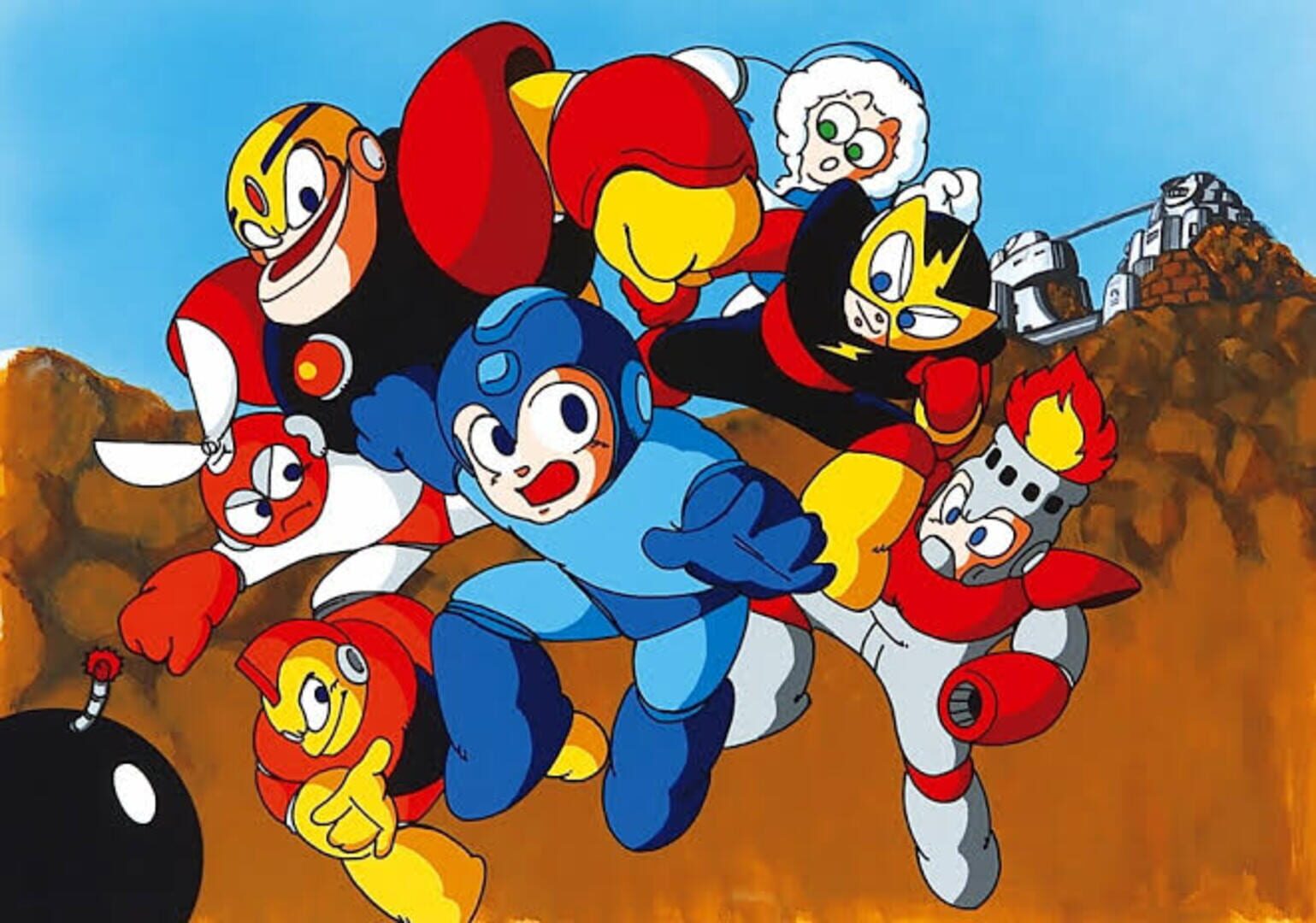 Arte - Mega Man