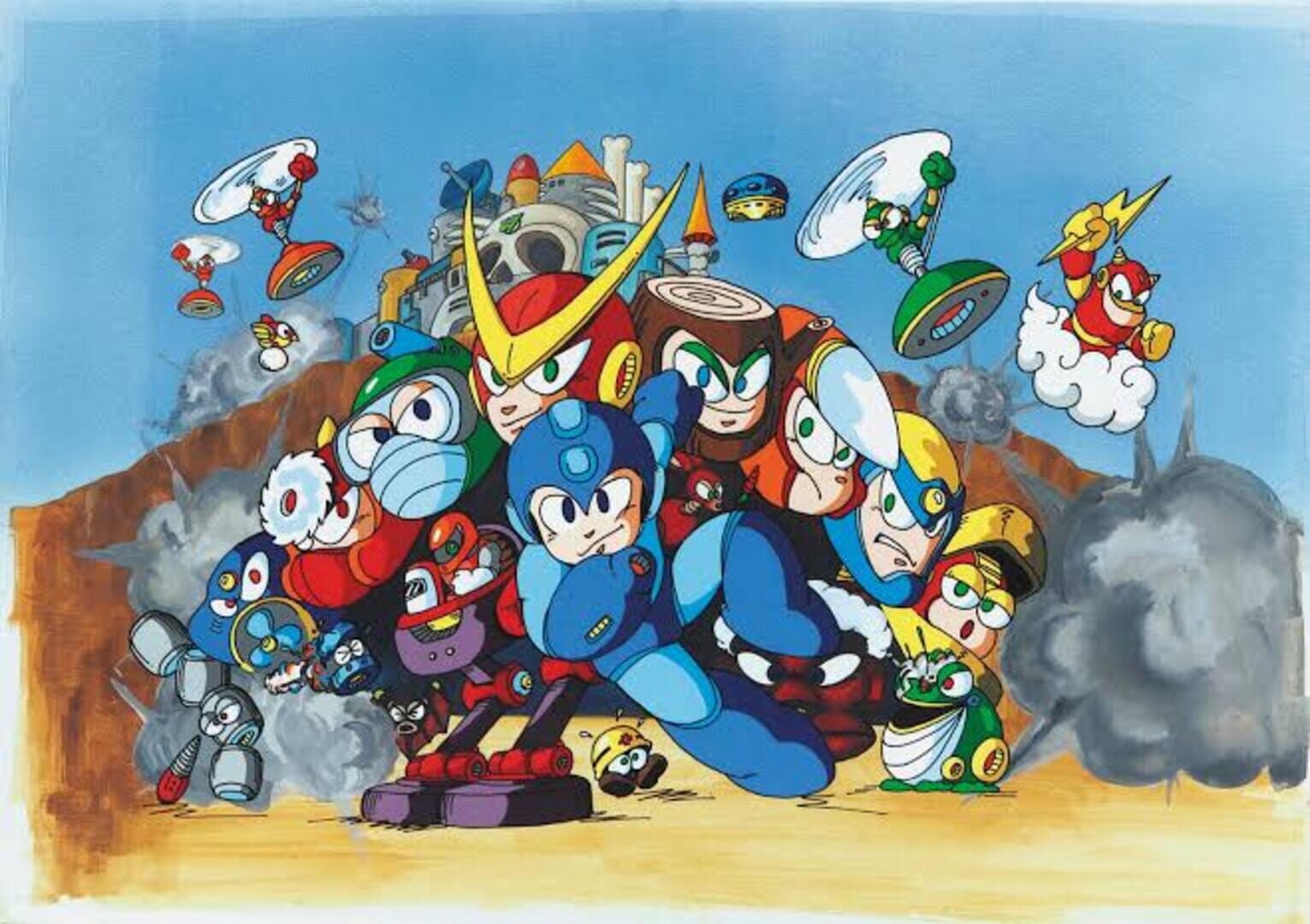 Mega Man 2 artwork