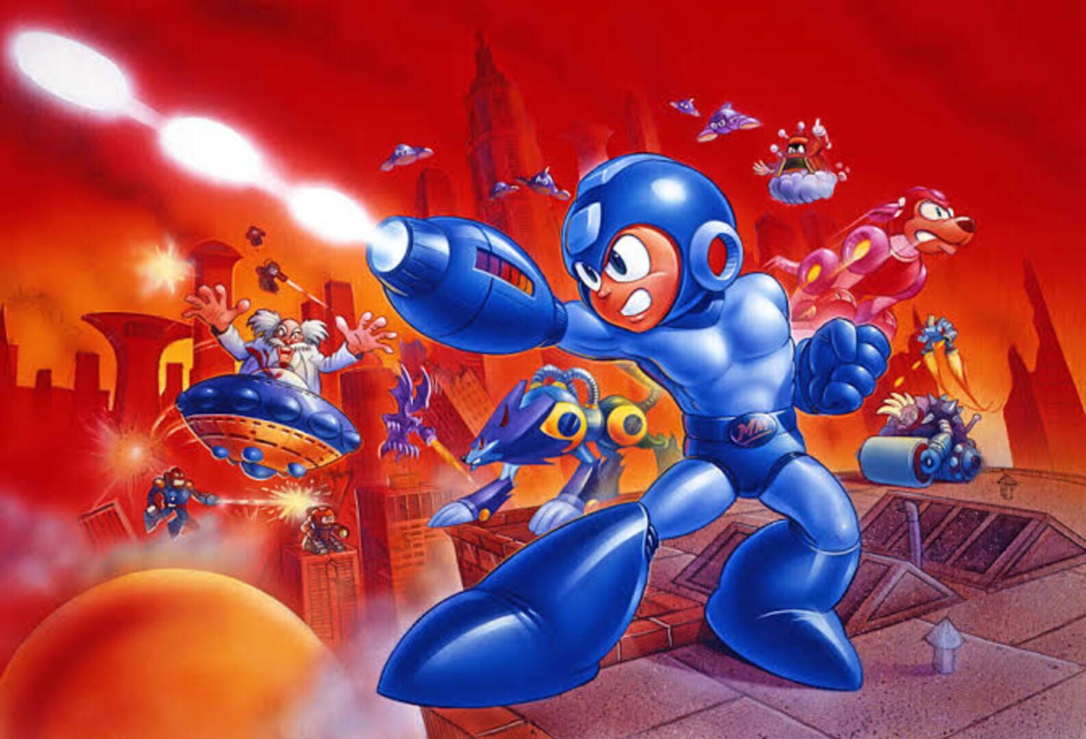 Mega Man 7 artwork