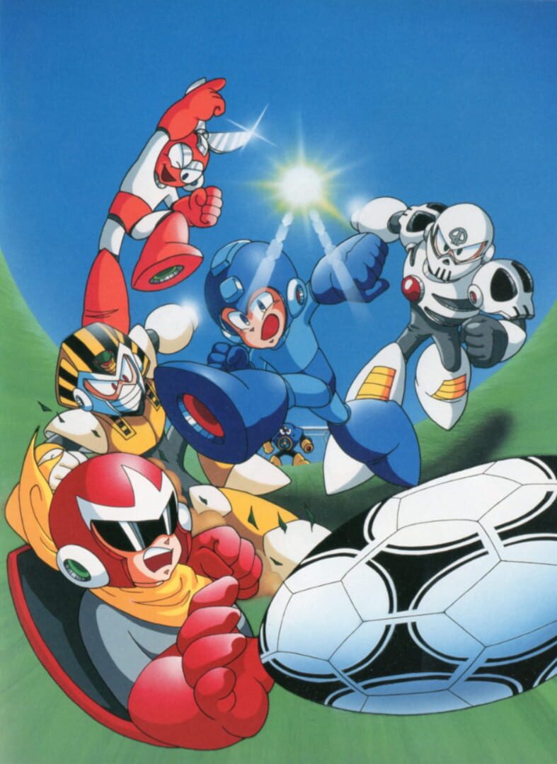 Arte - Mega Man Soccer