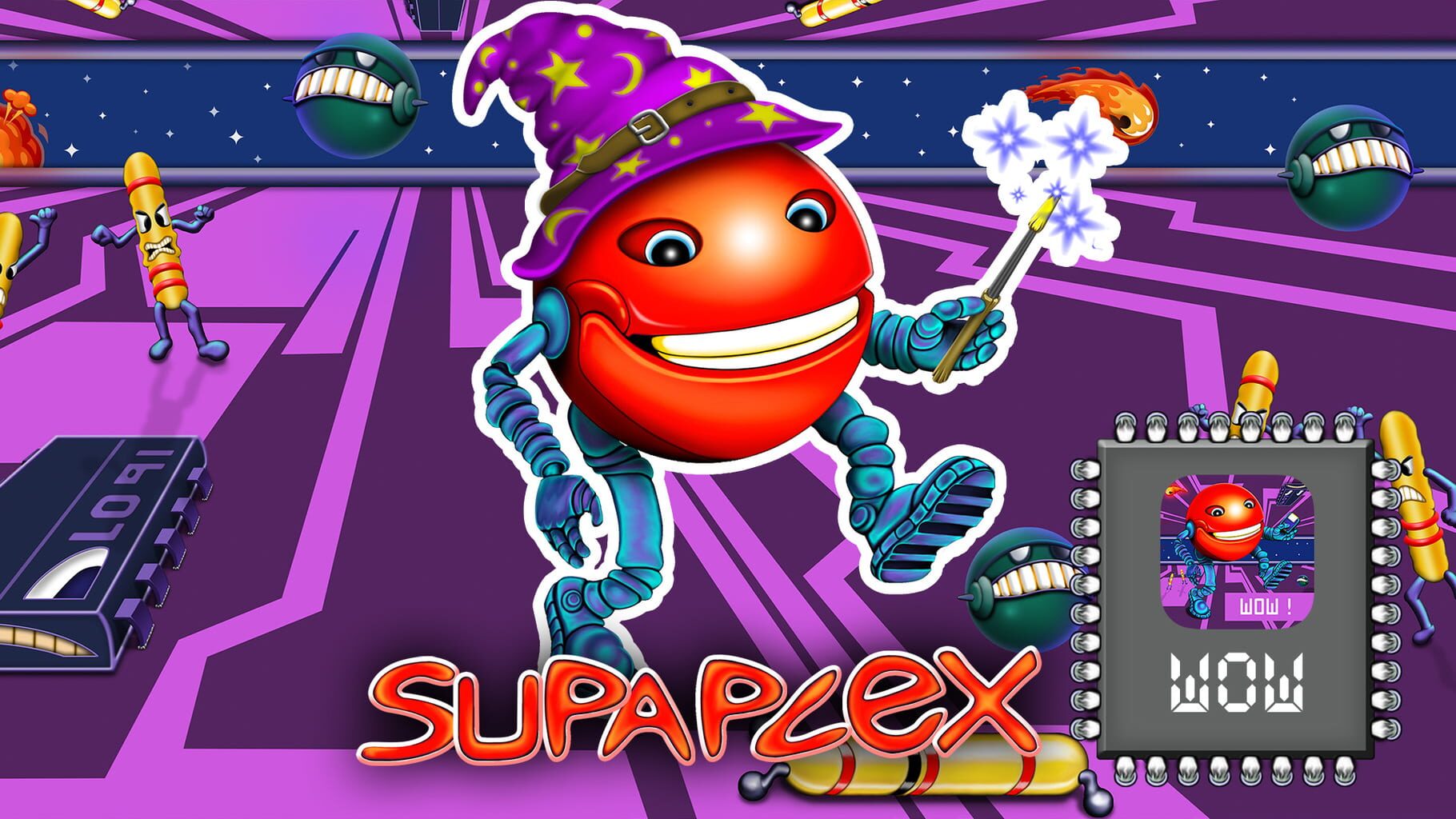 Supaplex WOW! artwork