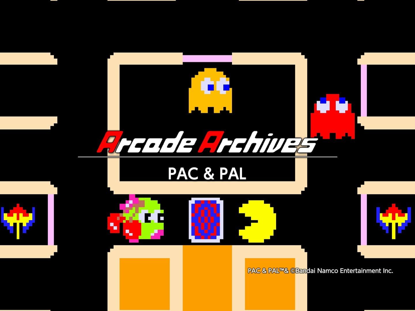 Arcade Archives: Pac & Pal artwork