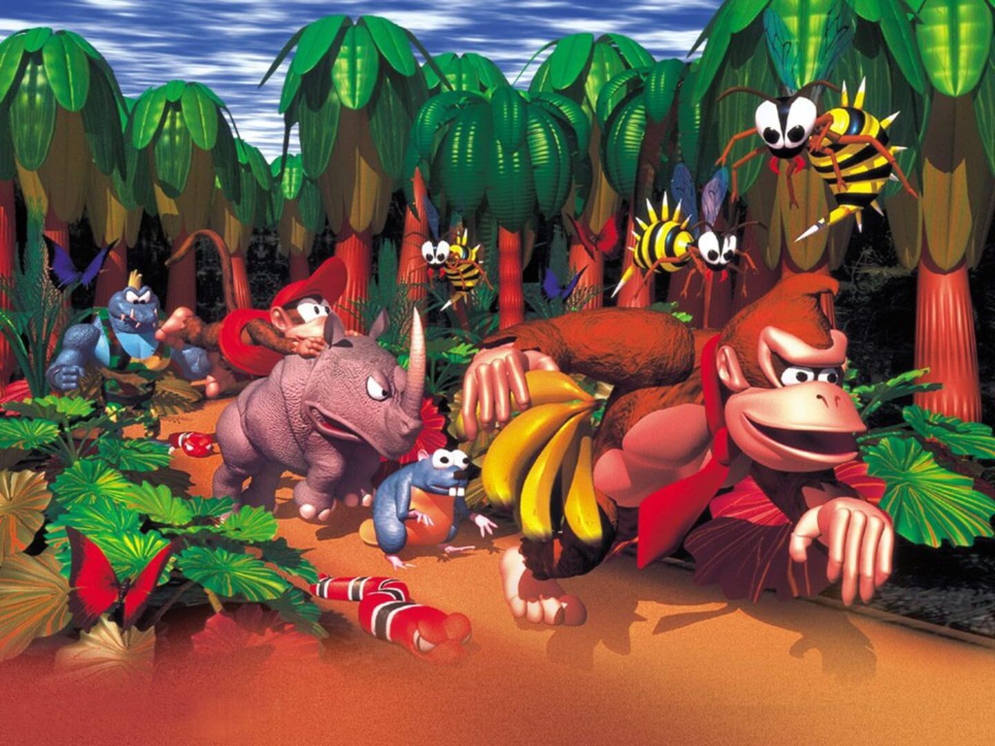 Arte - Donkey Kong Country