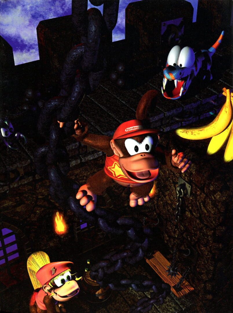 Arte - Donkey Kong Country 2: Diddy's Kong Quest