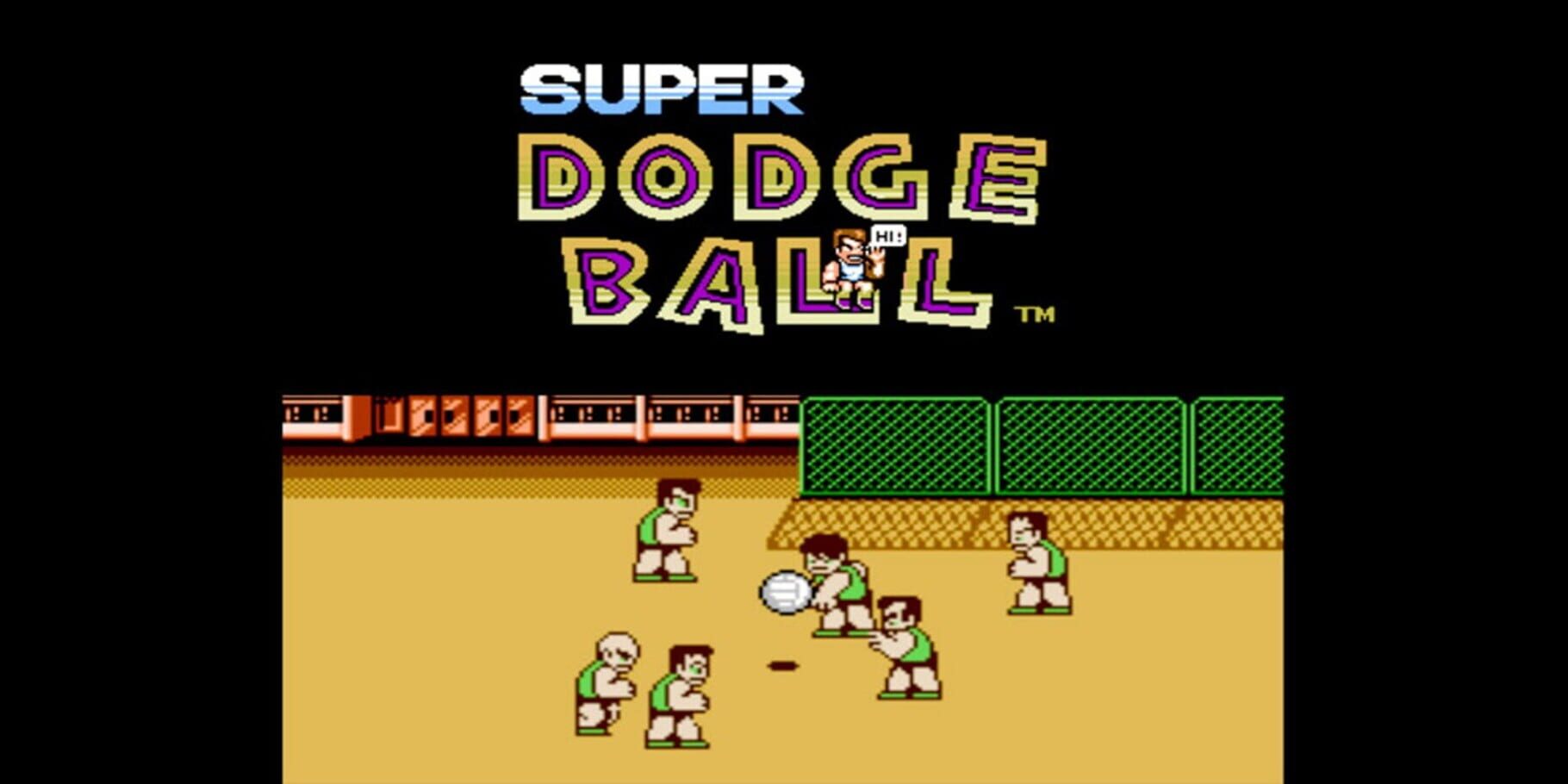 Super Dodge Ball artwork