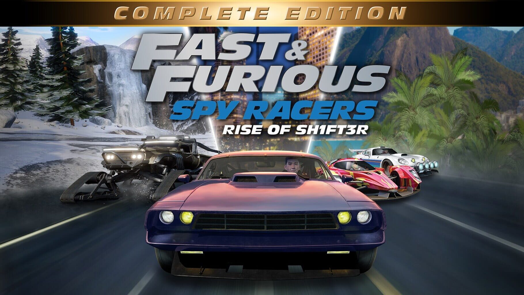 Fast & Furious: Spy Racers Rise of Sh1ft3r - Complete Edition artwork
