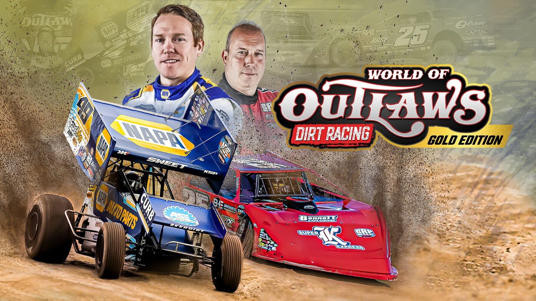 Arte - World of Outlaws: Dirt Racing - Gold Edition