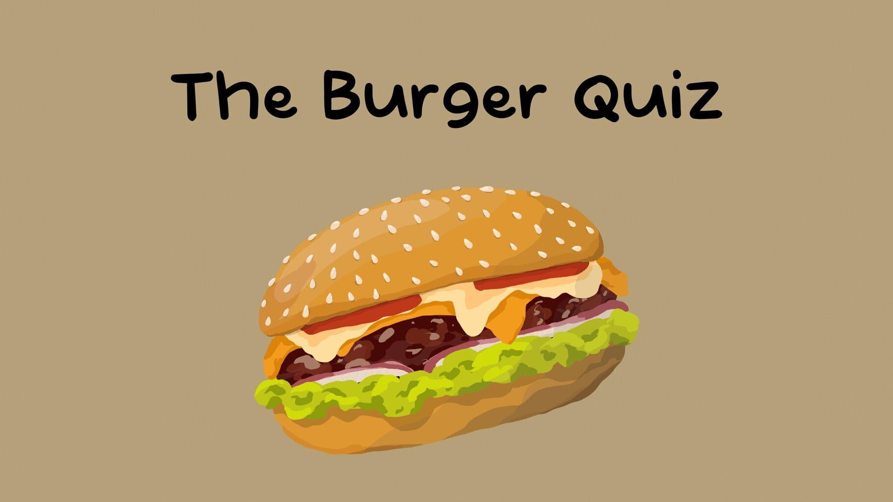 Arte - The Burger Quiz