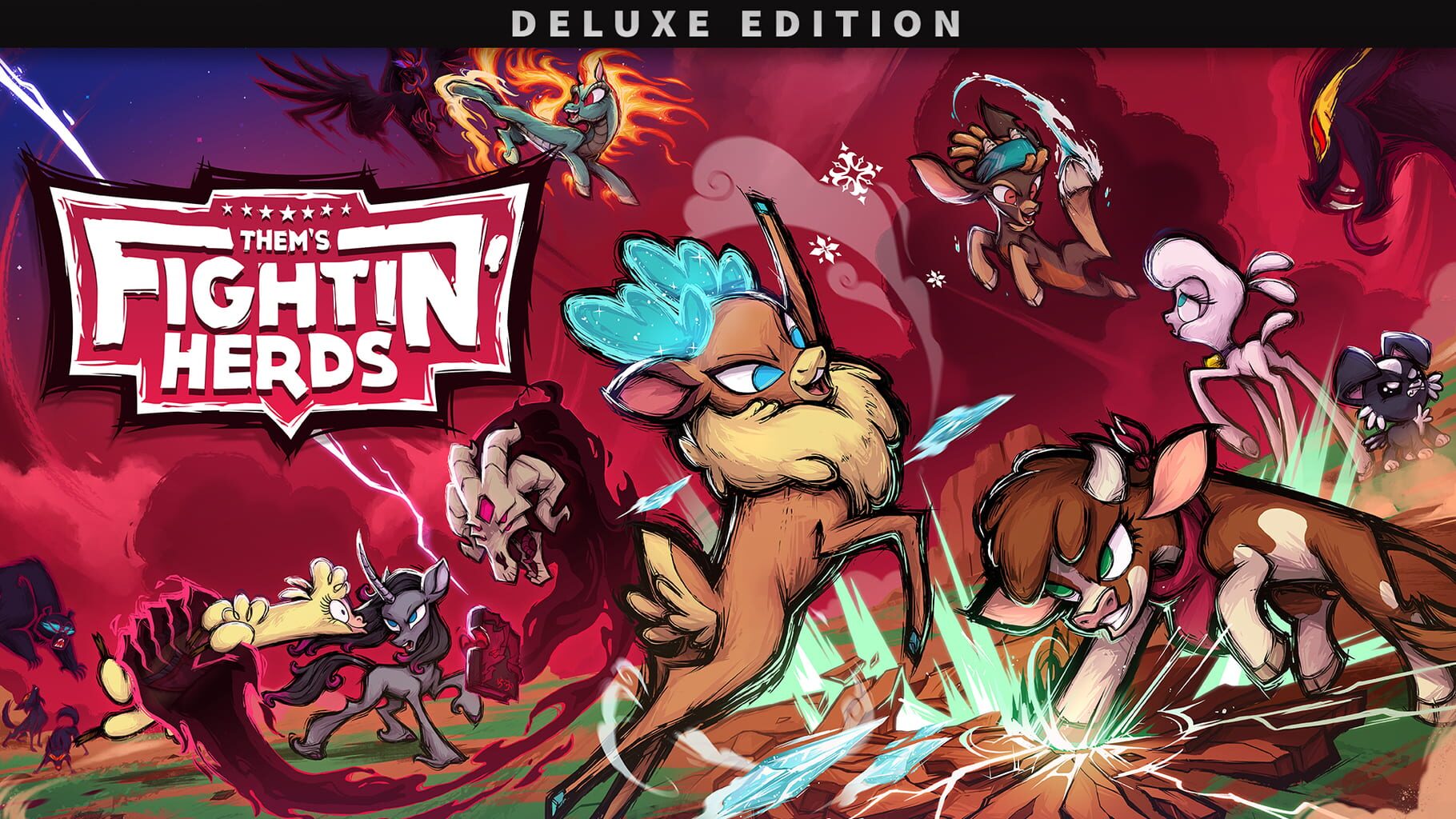 Them's Fightin' Herds: Deluxe Edition artwork