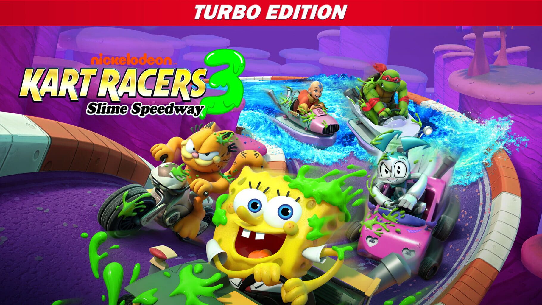 Nickelodeon Kart Racers 3: Slime Speedway - Turbo Edition artwork