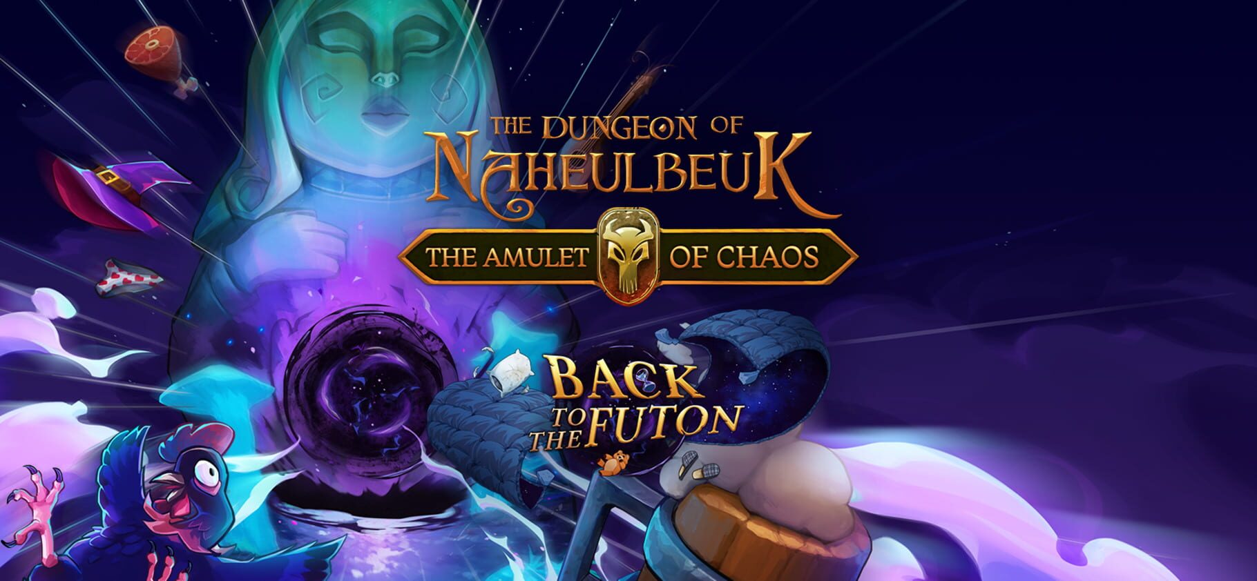 The Dungeon of Naheulbeuk: The Amulet of Chaos - Back to the Futon artwork