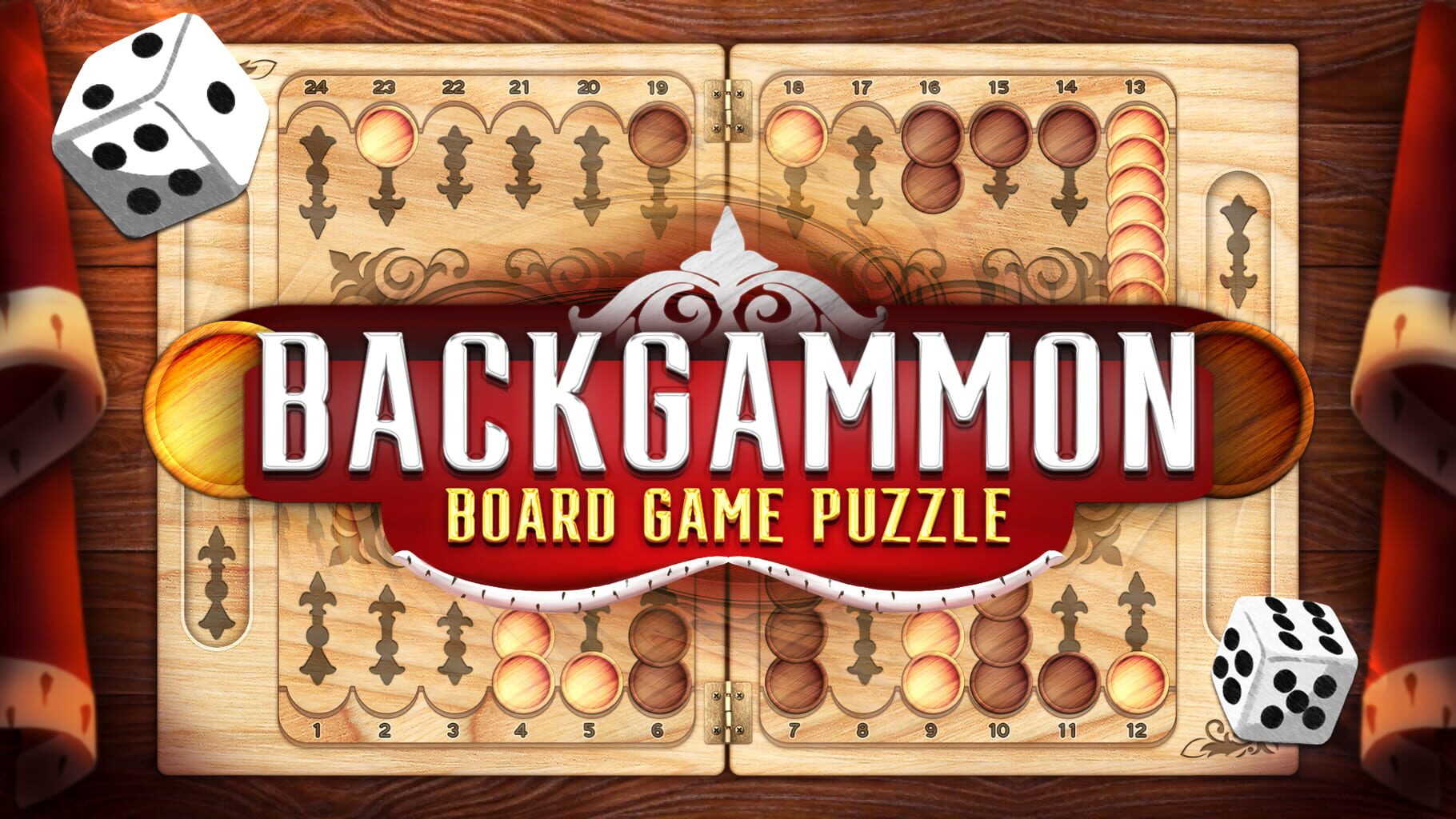 Backgammon: Board Game Puzzle artwork