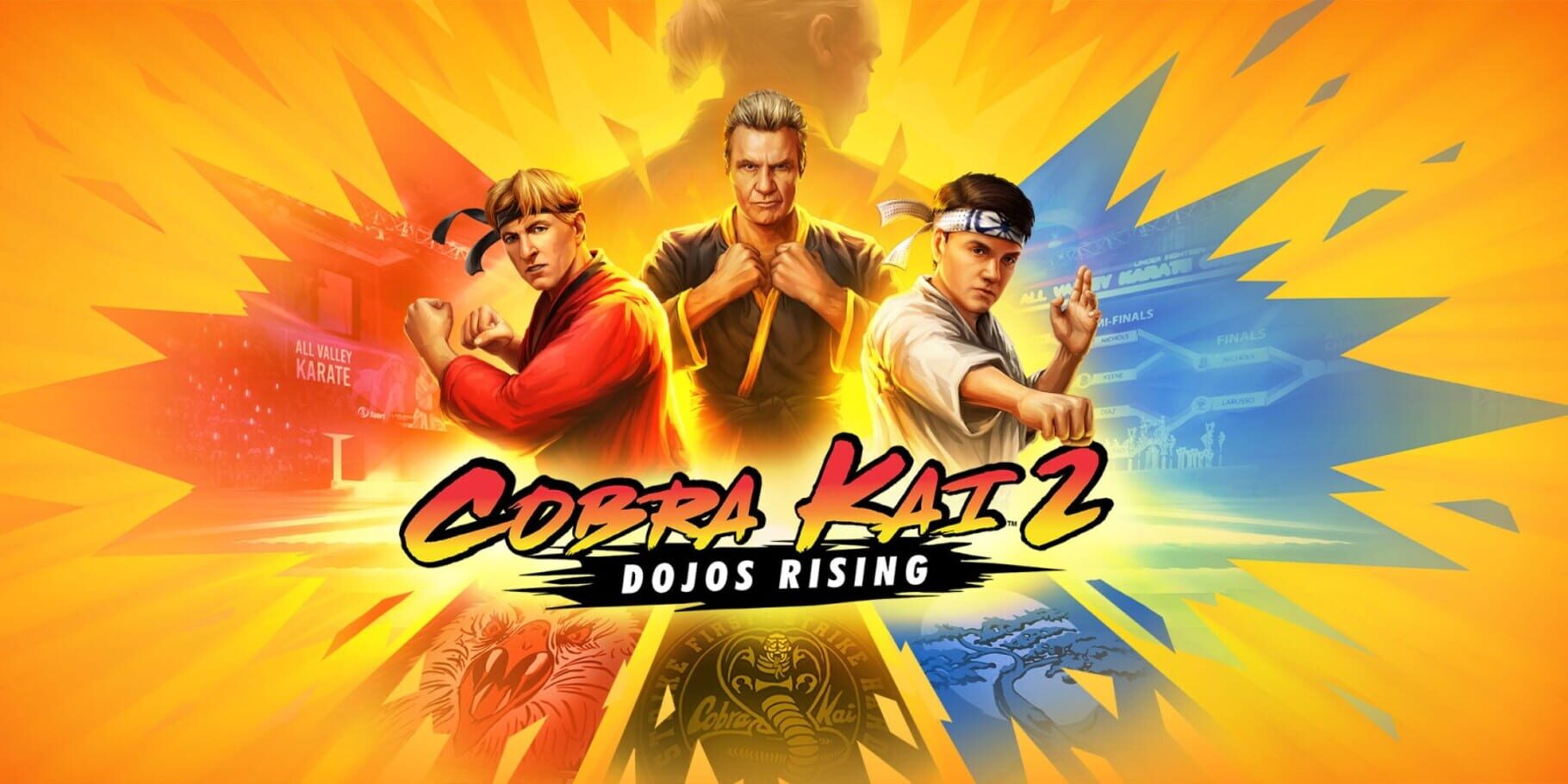 Cobra Kai 2: Dojos Rising artwork